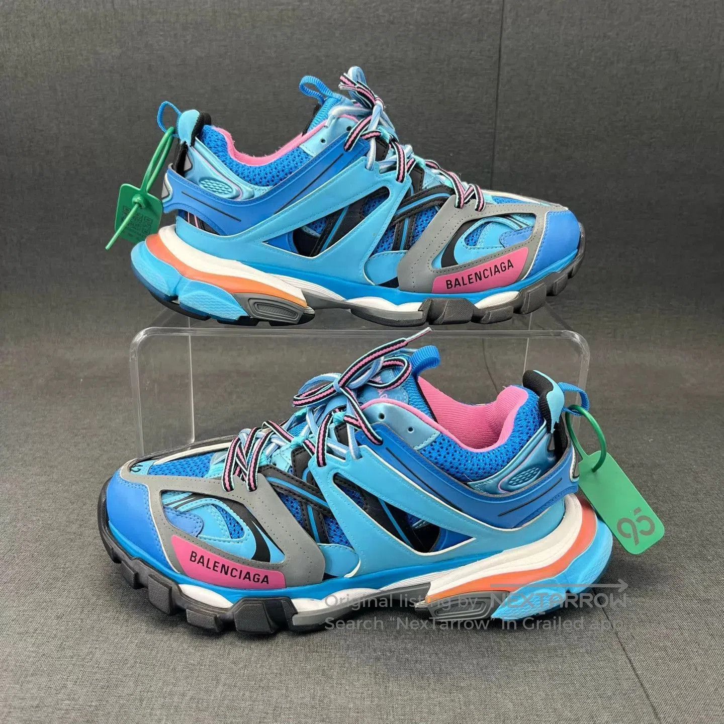 Balenciaga Multi-Color Athletic Sneakers Size 9. Size US 9 / EU 42 - 2 Thumbnail