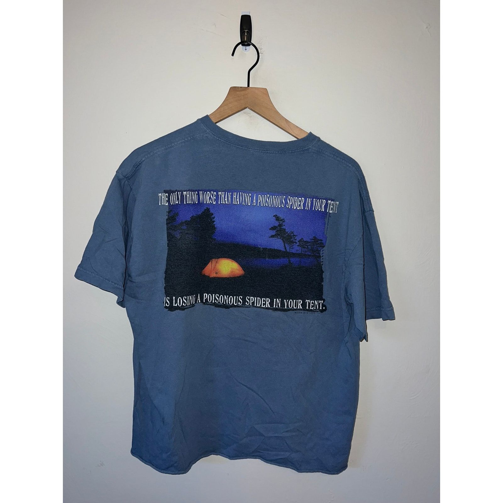 The Mountain Womens The Mountain Shirt Poisonous Spider Tent Camp Tee L Size L / US 10 / IT 46 - 1 Thumbnail