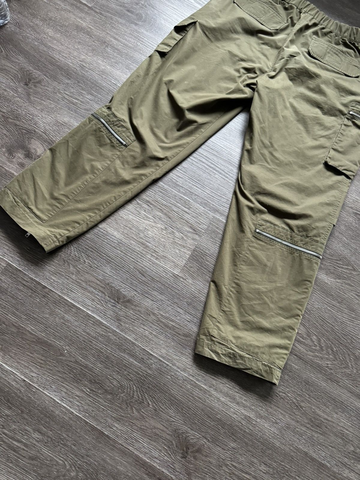 Helmut Lang HELMUT LANG LIMITED EDITION Green FLIGHT AVIATOR CARGO PANTS Size US 38 / EU 54 - 7 Thumbnail