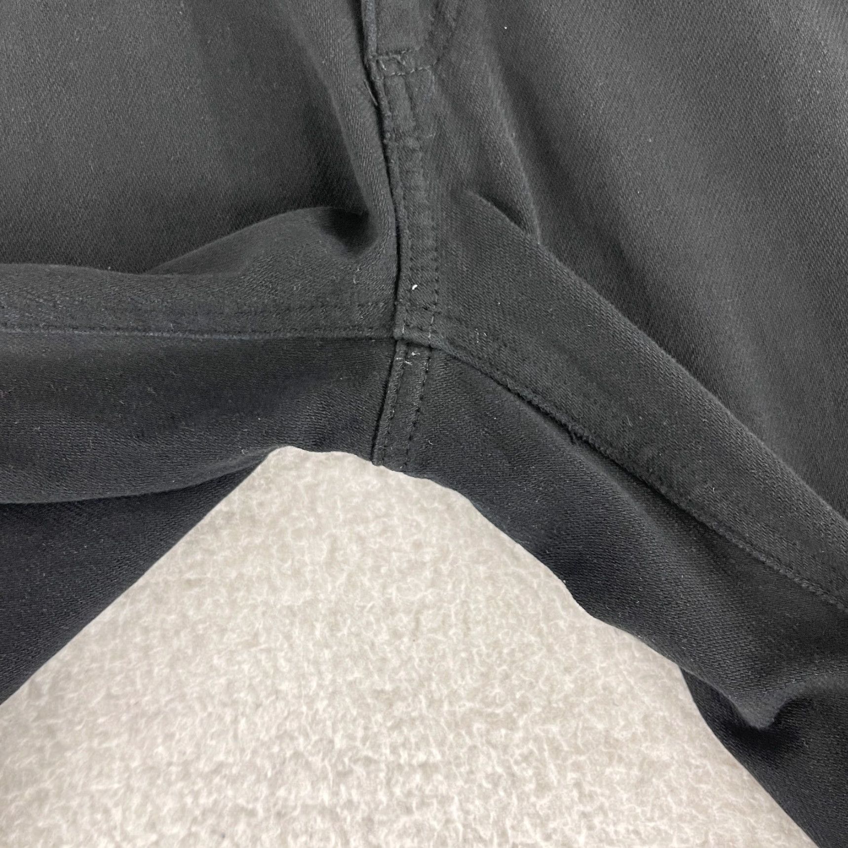 Acne Studios Acne Studios Black Skin 5 Skinny Jeans Womens Mid-Rise 26x32 Denim Jeans Slim Black Pocket 5-Pocket Design City Hippie 90s Womens Size 26" / US 2 / IT 38 - 6 Thumbnail