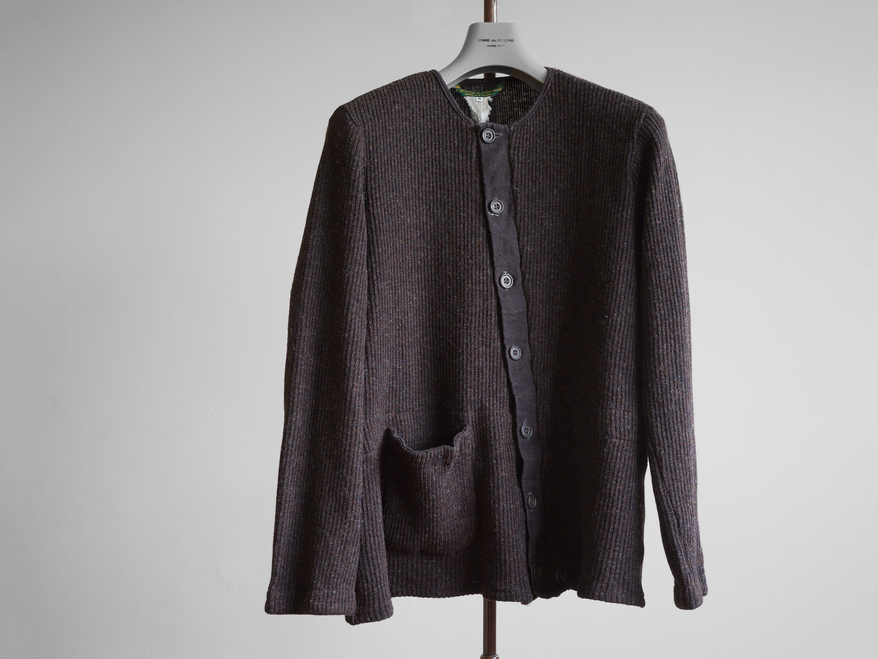 Paul Harnden Shoemakers MEN'S KNIT SLANT SHIRT WOOL Size US M / EU 48-50 / 2 - 4 Thumbnail