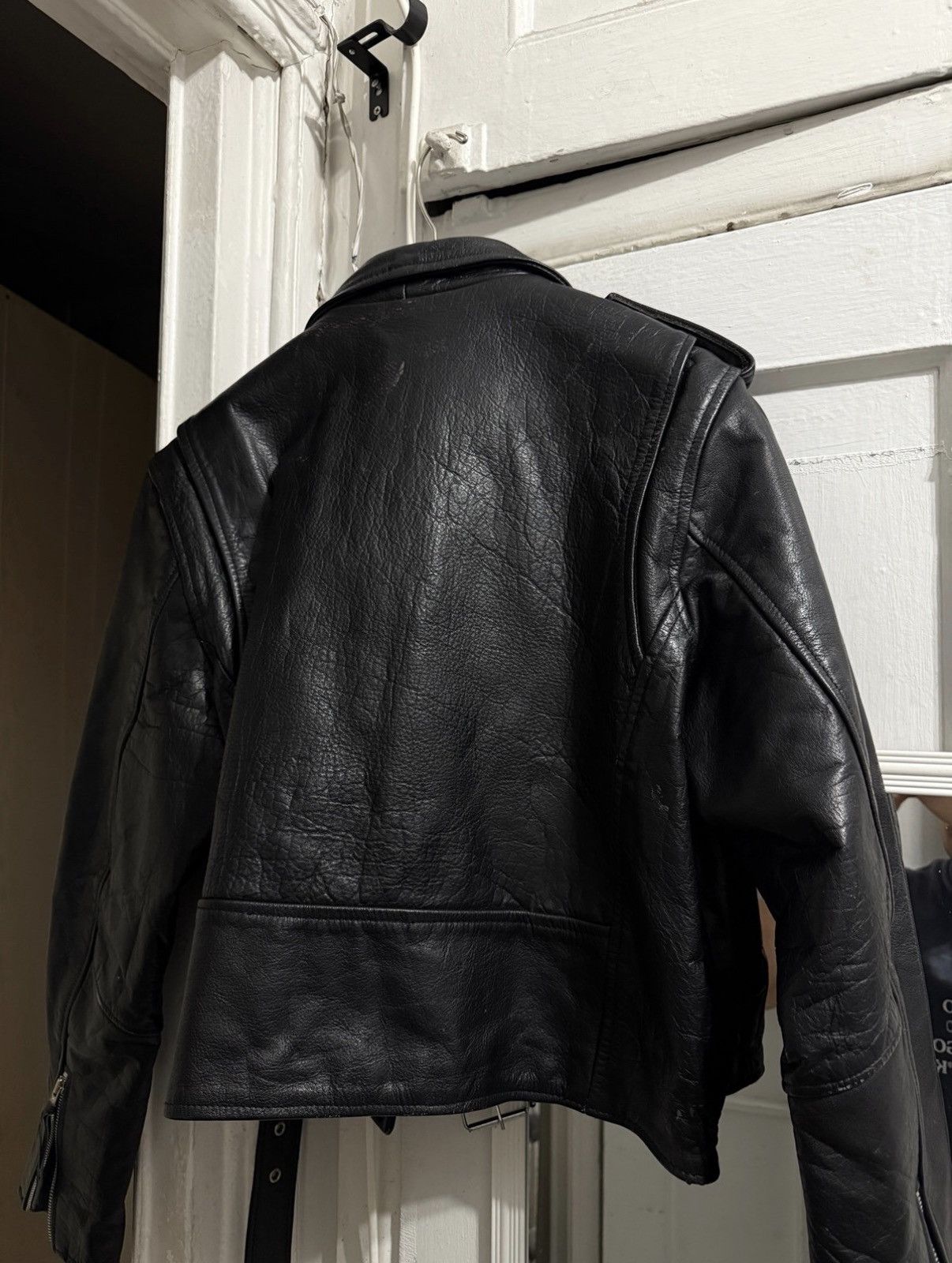 Xelement Xelement Cropped Leather Jacket Size US L / EU 52-54 / 3 - 2 Thumbnail