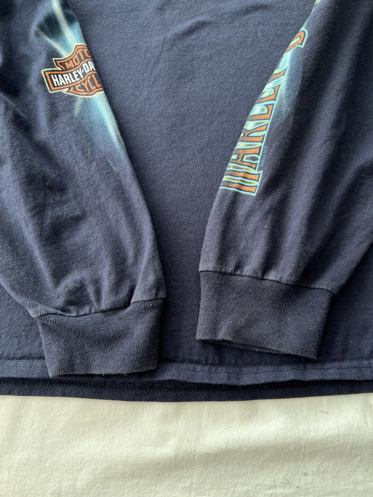Harley Davidson Vintage 2014 Harley Davidson Joker Canada Long Sleeve Size US XXL / EU 58 / 5 - 10 Thumbnail