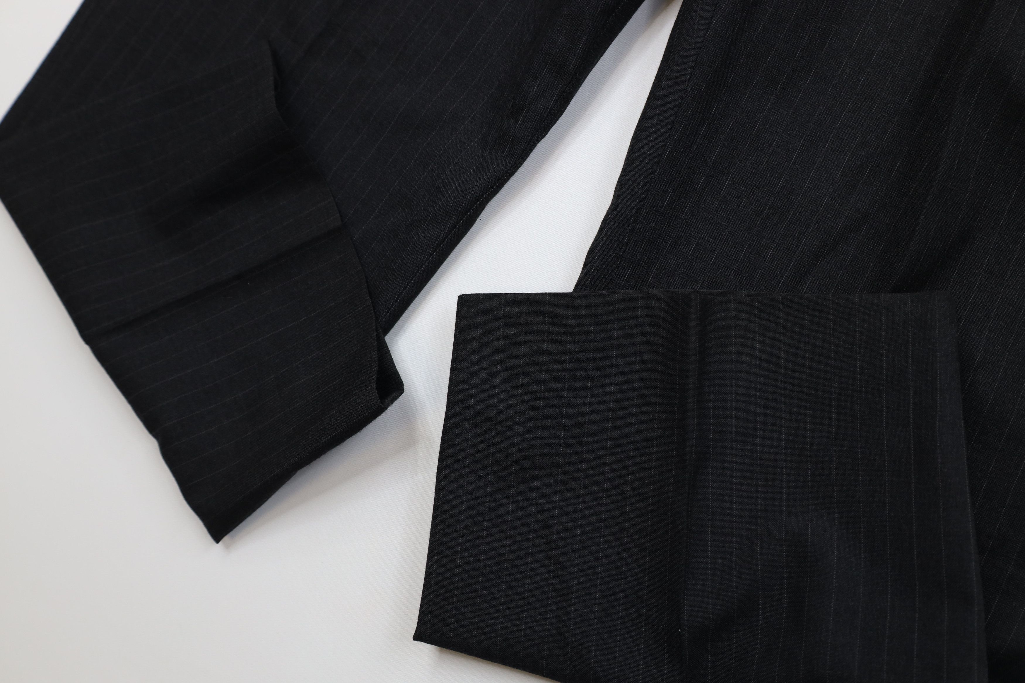 Vintage Vintage 90s Streetwear Blend Pinstriped Wide Leg Chino Pants Size US 34 / EU 50 - 6 Thumbnail