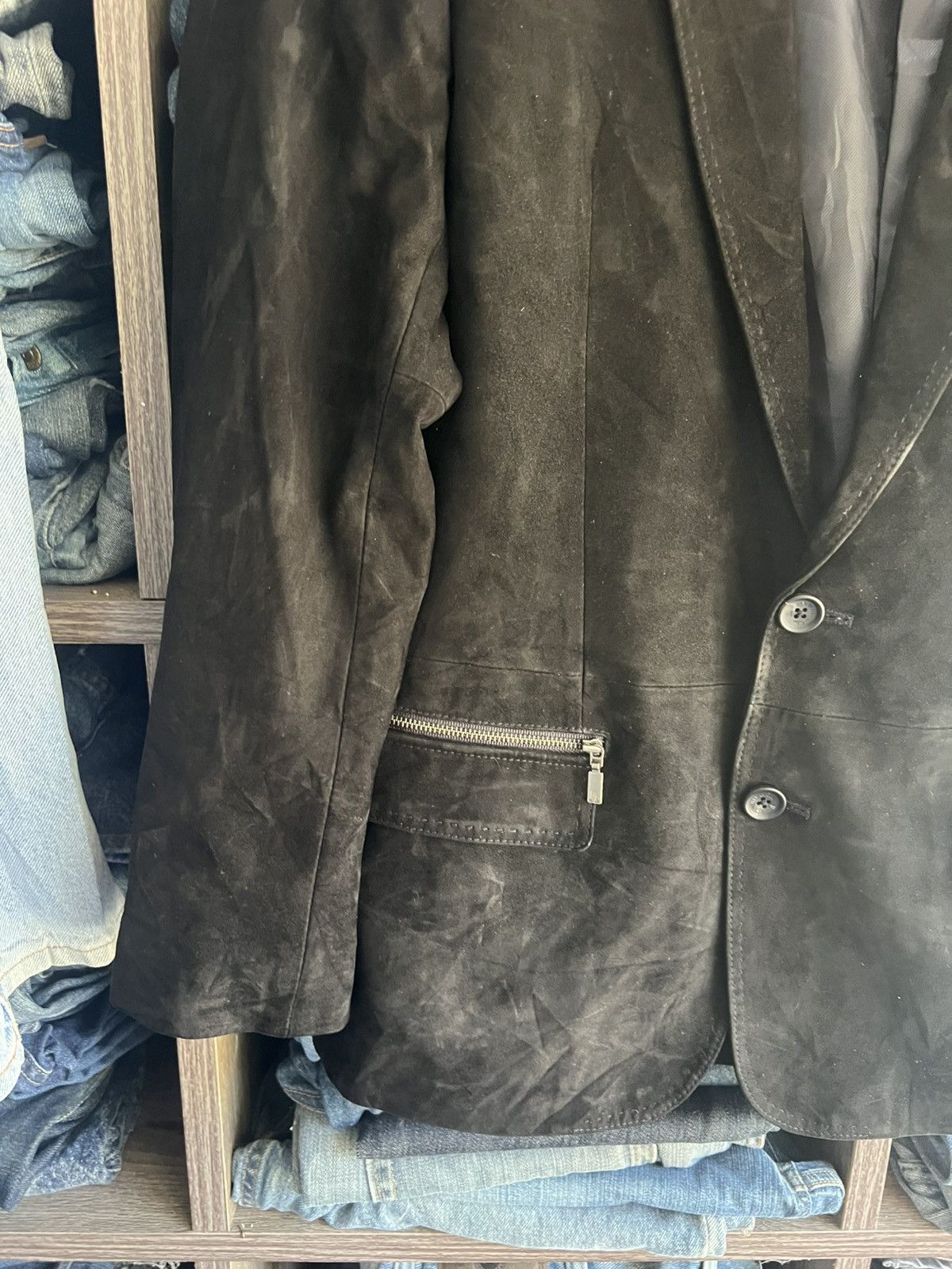 Lanvin 🔥Lanvin Suede Blazer Size 40R - 7 Thumbnail