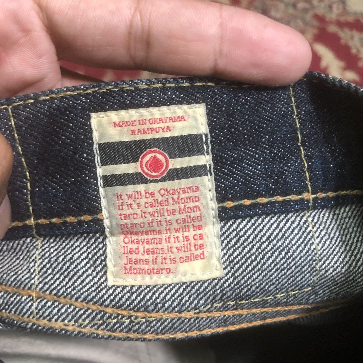 Japanese Brand × Momotaro Jeans × Vintage Momotaro Denim Jeans Size US 34 / EU 50 - 7 Thumbnail