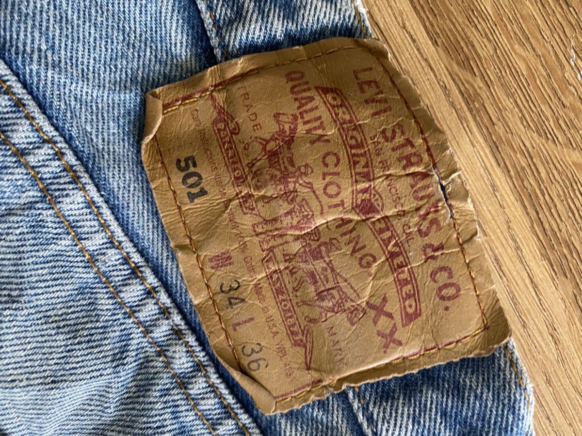 Levi's Vintage Clothing Vintage LEVIS 501 Made In Usa Size US 34 / EU 50 - 1 Thumbnail