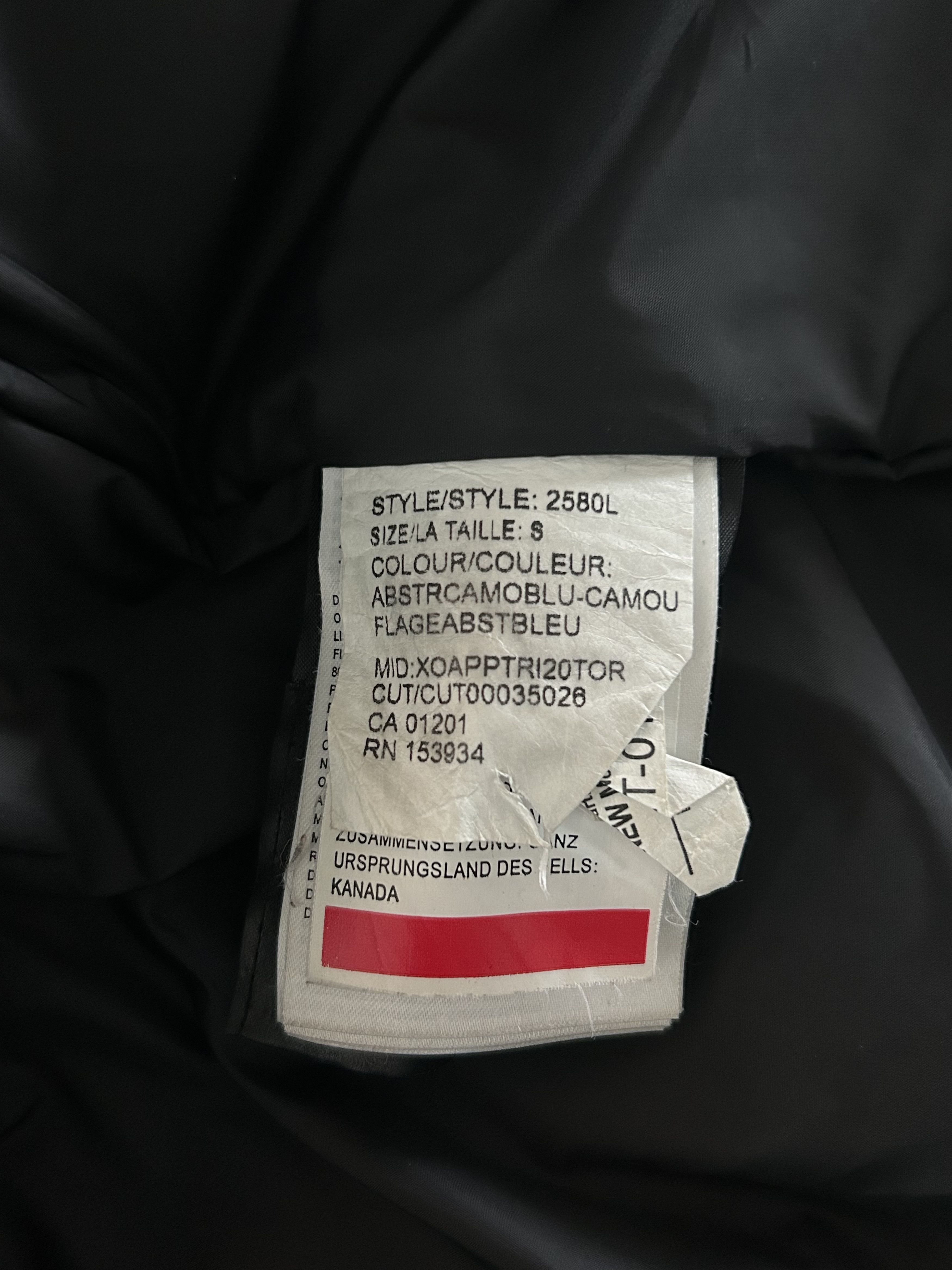 Canada Goose Canada Goose Abstract Blue Rossclair Women's Jacket Size S / US 4 / IT 40 - 4 Thumbnail