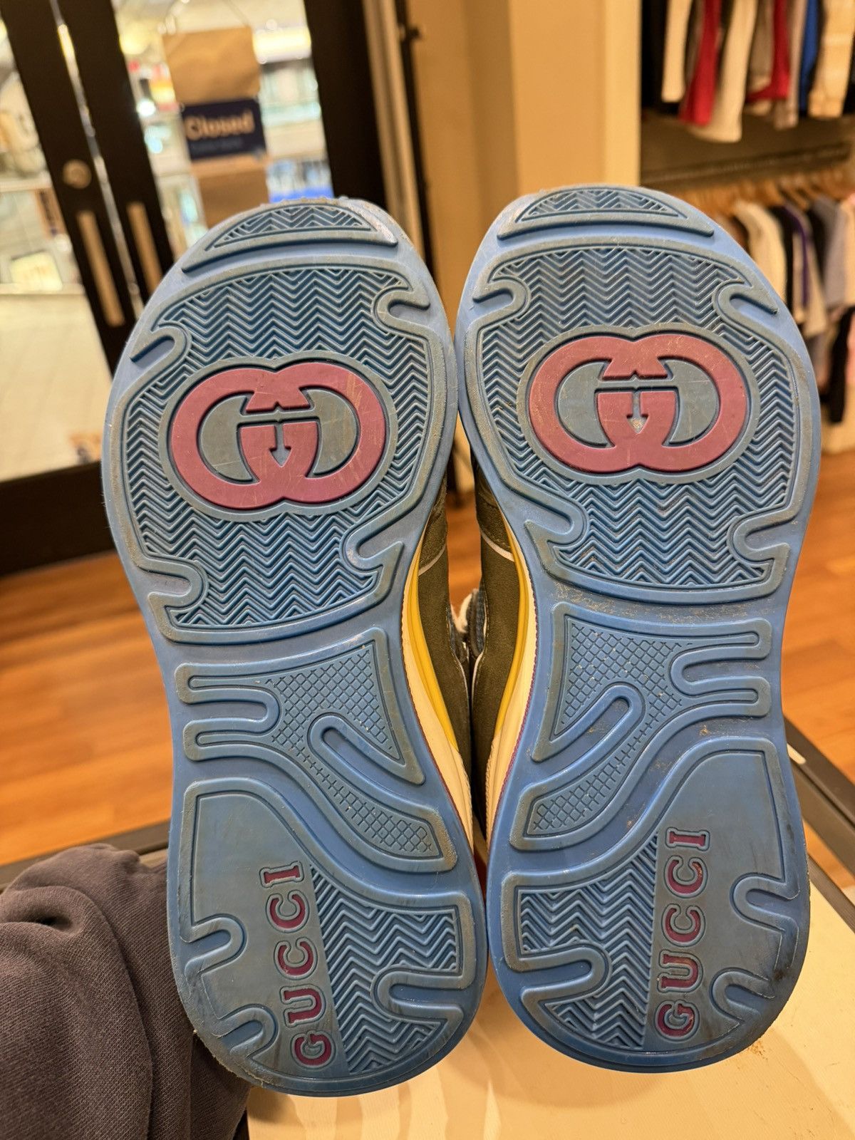 Gucci Gucci Ultrapace Sneakers - Multi Size US 9.5 / EU 42-43 - 5 Thumbnail