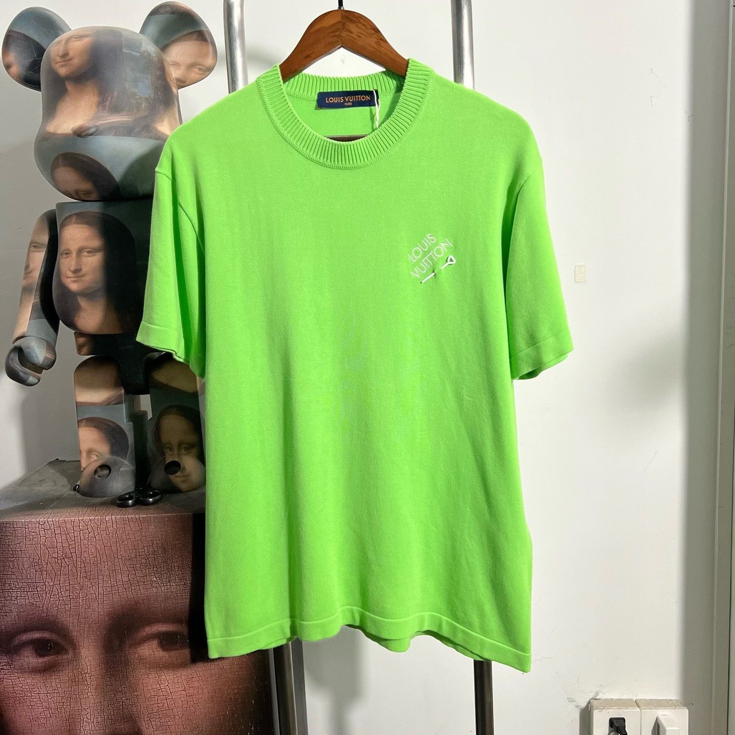 Louis Vuitton Louis Vuitton Knit Green T-Shirt s Men Size US S / EU 44-46 / 1 - 1 Thumbnail