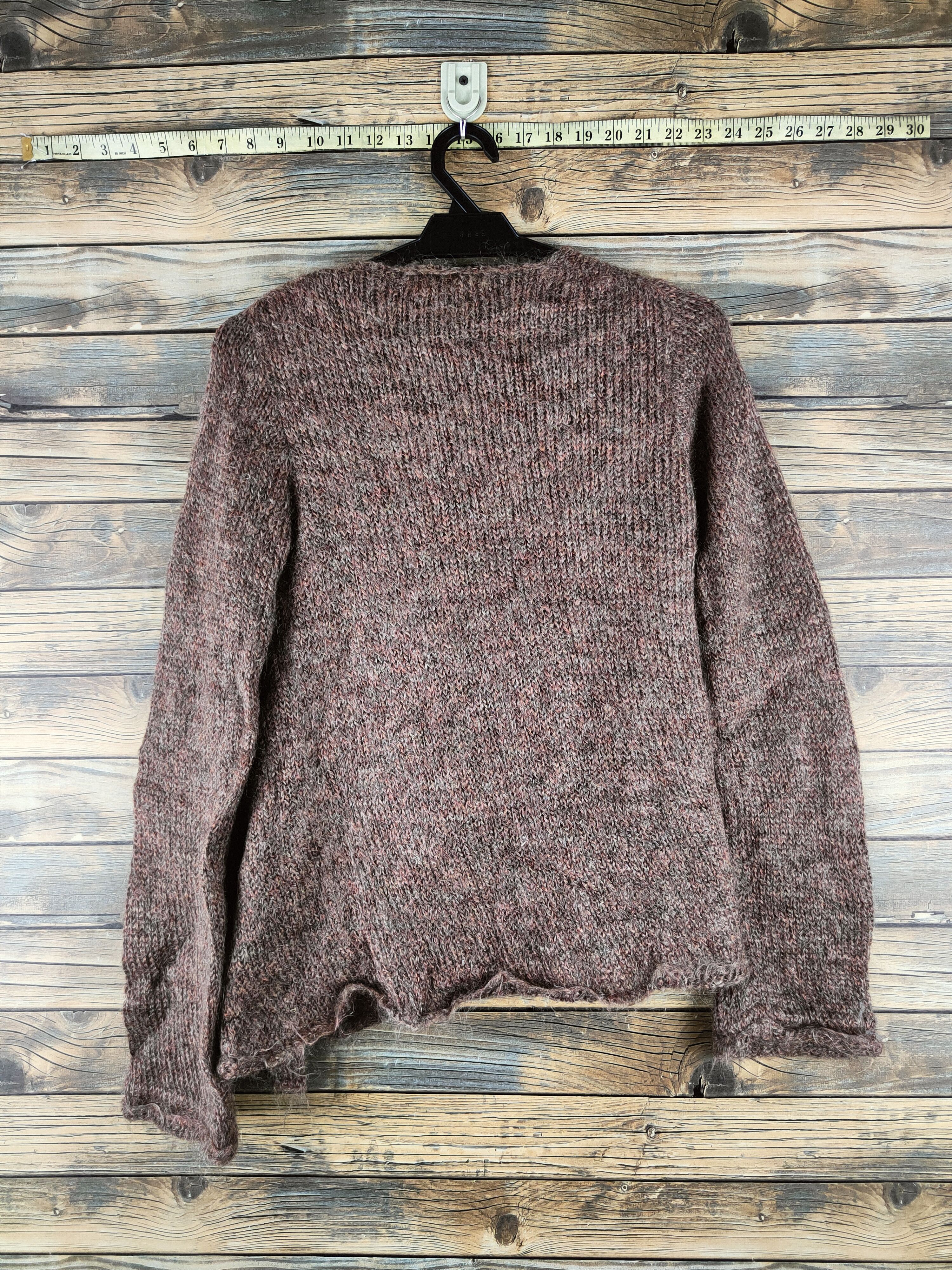Japanese Brand DL Coigirl Magie Brown Knitwear Cardigans #46-437 Size S / US 4 / IT 40 - 8 Thumbnail