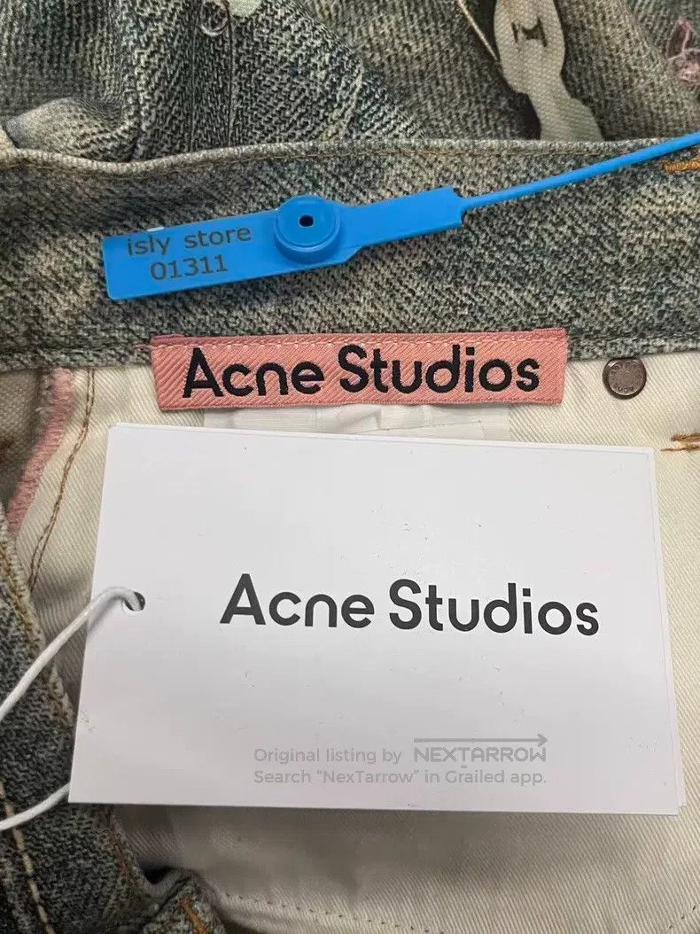 Acne Studios Acne Studios Loose retro printed wide-leg capri denim shor Size US 28 / EU 44 - 5 Thumbnail