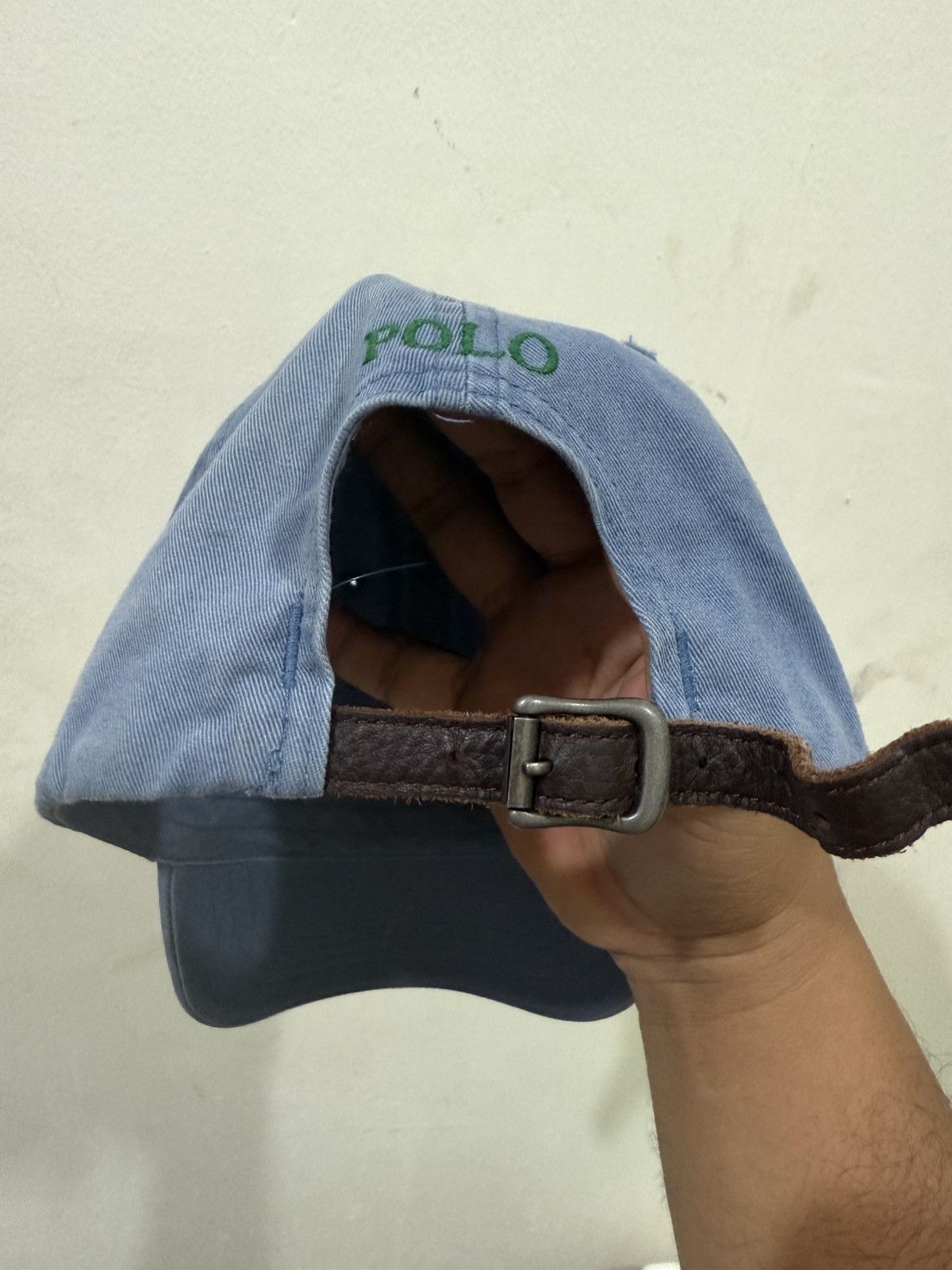 Polo Ralph Lauren VTG FADED Polo Ralph Lauren Hat Size ONE SIZE - 4 Thumbnail