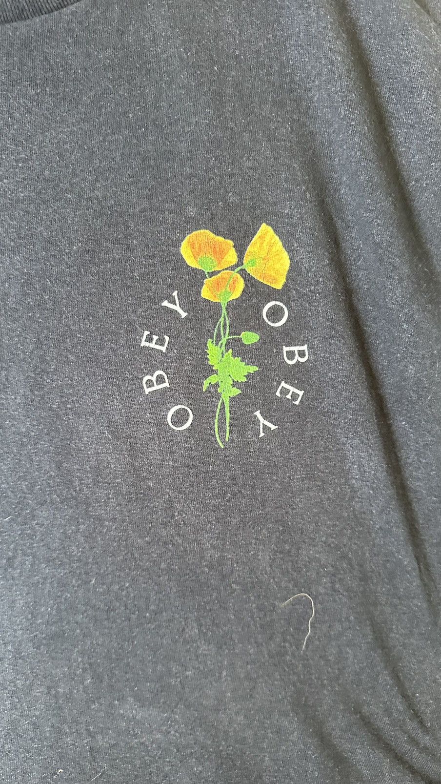 Obey OBEY PROPAGANDA FLOWER TEE Size US M / EU 48-50 / 2 - 3 Thumbnail