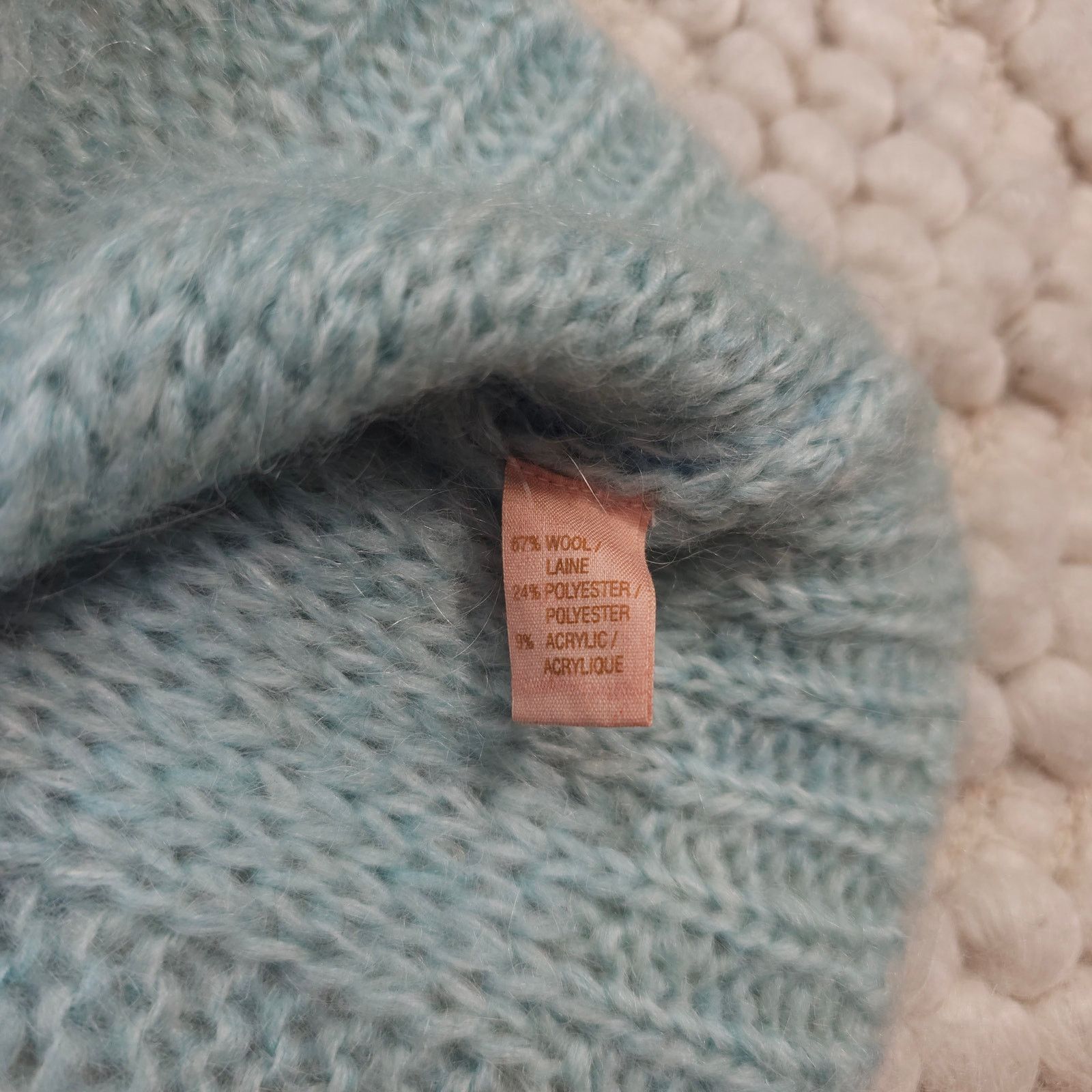 Free People FP One Free People Pixie Wool Blend Cardi Blue Extra Small Size XS / US 0-2 / IT 36-38 - 8 Thumbnail