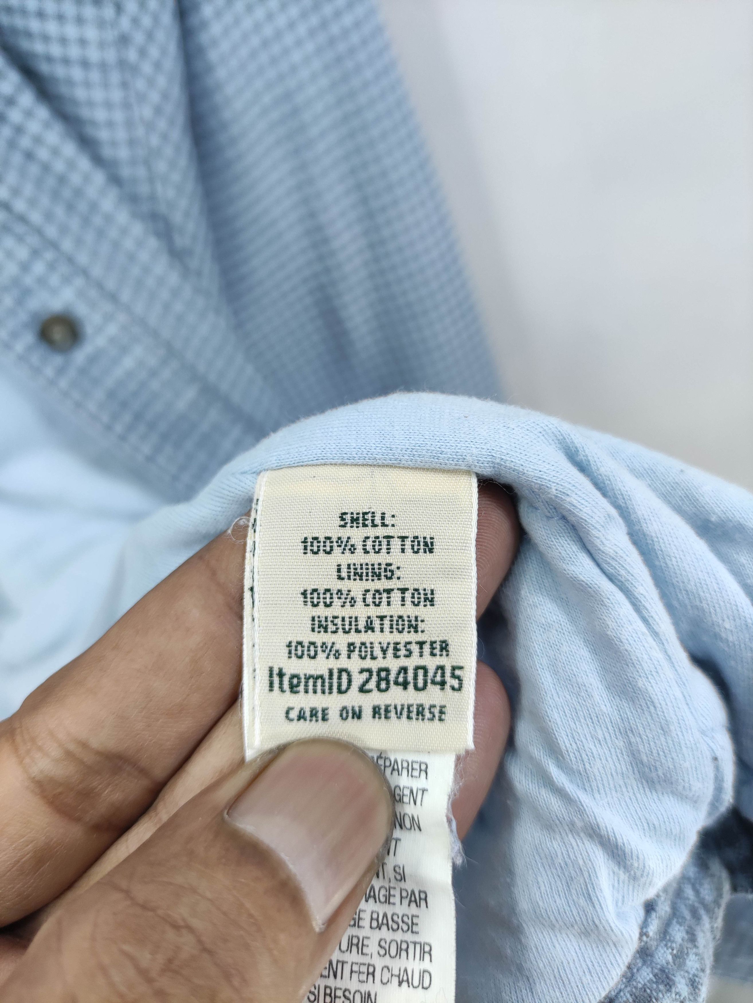 L.L. Bean Vintage L.L Bean Flannel Jacket Snap Button Size US L / EU 52-54 / 3 - 6 Thumbnail