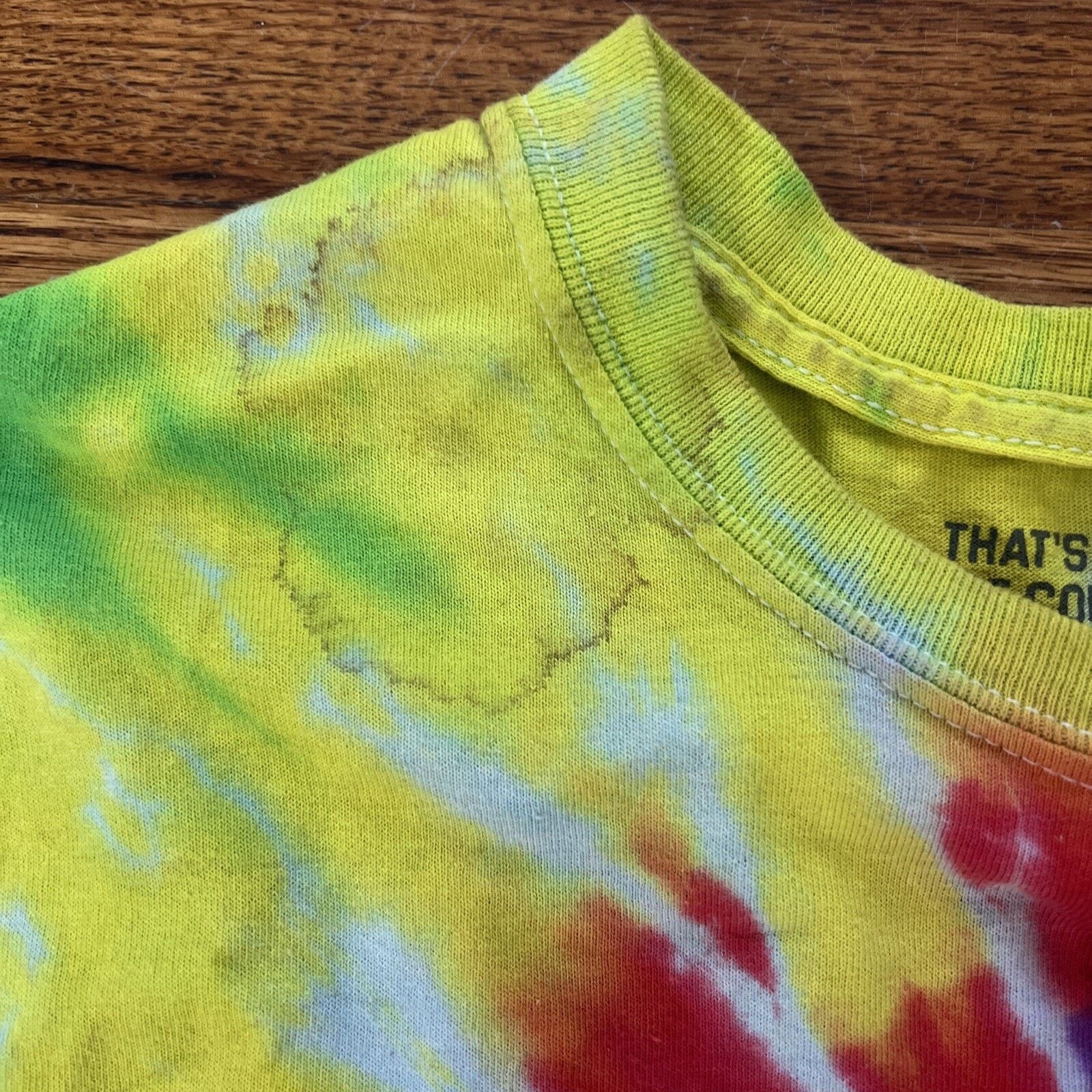 Awful Lot of Cough Syrup RARE! Thats A Awful Lot Of Cough Syrup Tie Dye Desto Dubb Size US L / EU 52-54 / 3 - 5 Thumbnail