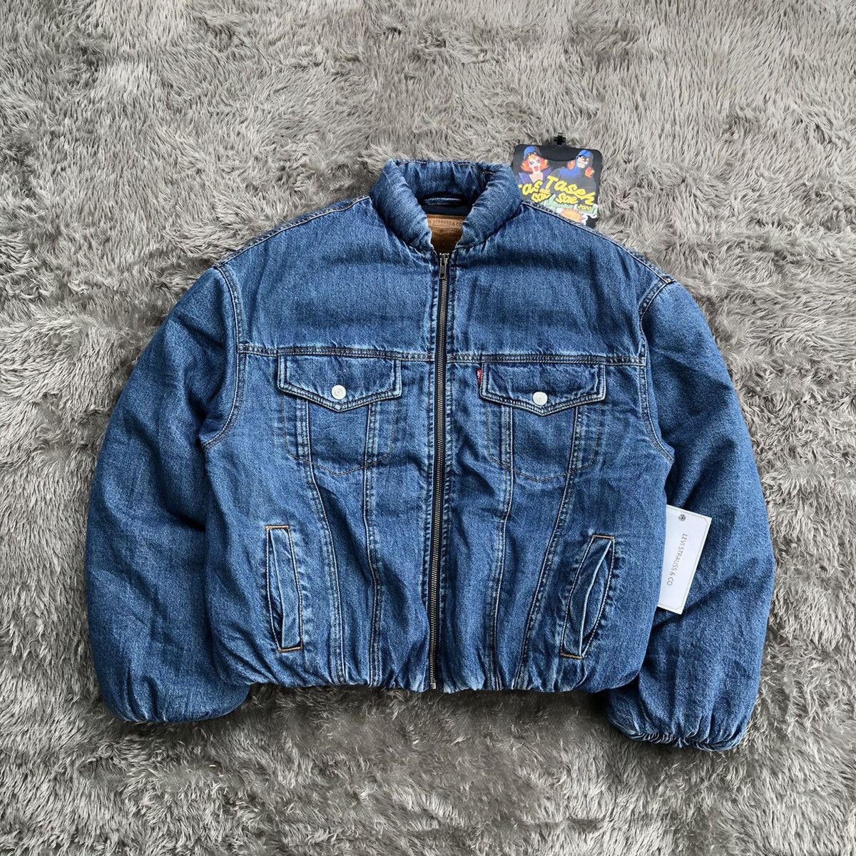 Levi's Levis's 90s Padded Denim Trucker Size S / US 4 / IT 40 - 1 Thumbnail