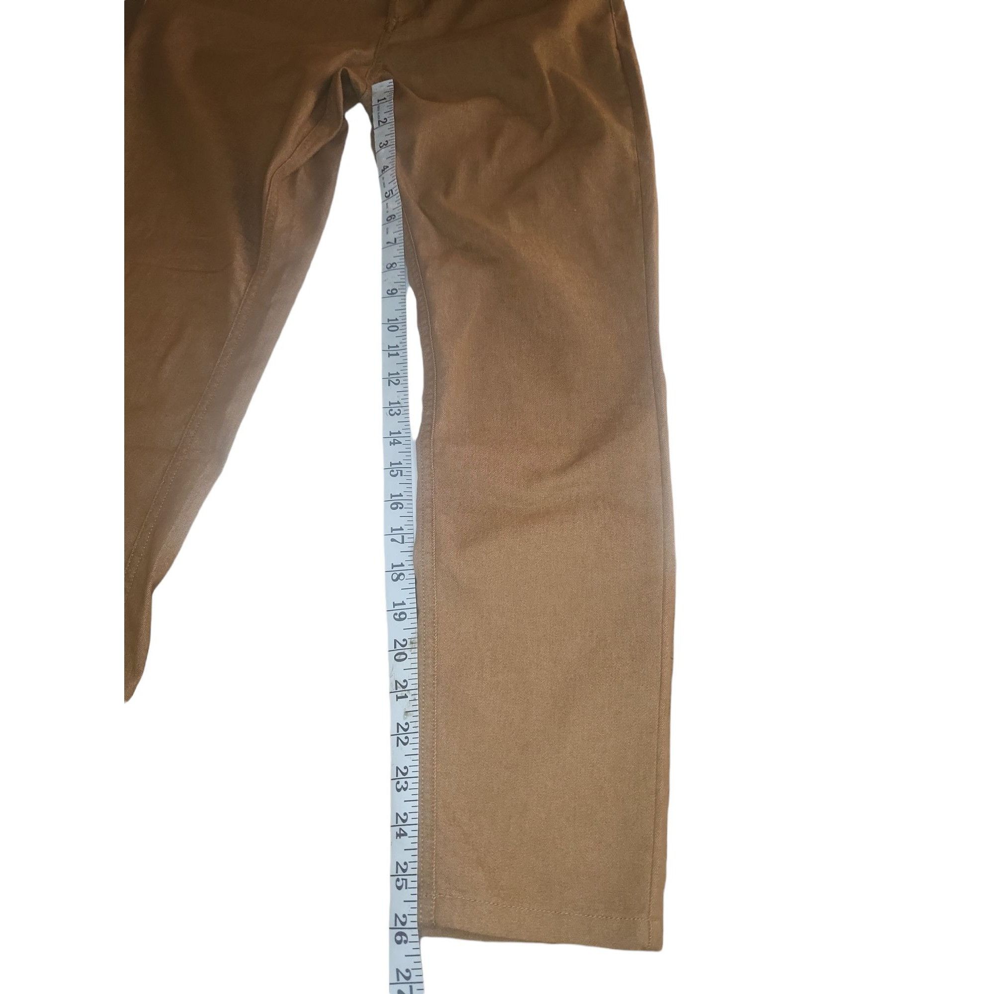 The North Face The North Face Jeans Women Sz 8 Brown Denim Skinny Straight Size 30" / US 8 / IT 44 - 4 Thumbnail