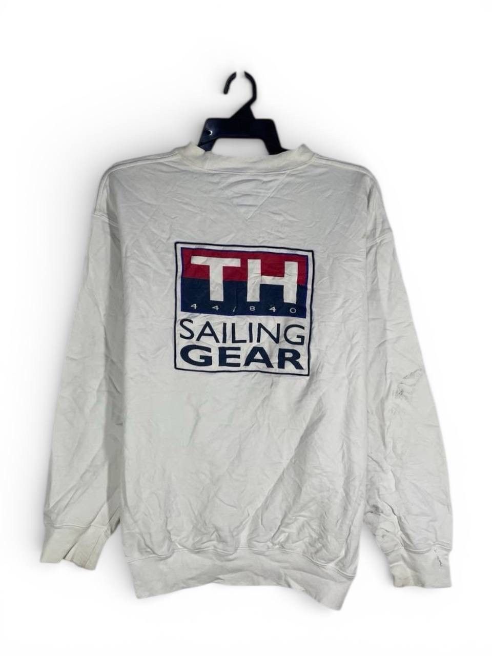 Tommy Hilfiger Vintage 90s tommy hilfilger sailing gear sweatshirt size M Size US M / EU 48-50 / 2 - 3 Thumbnail