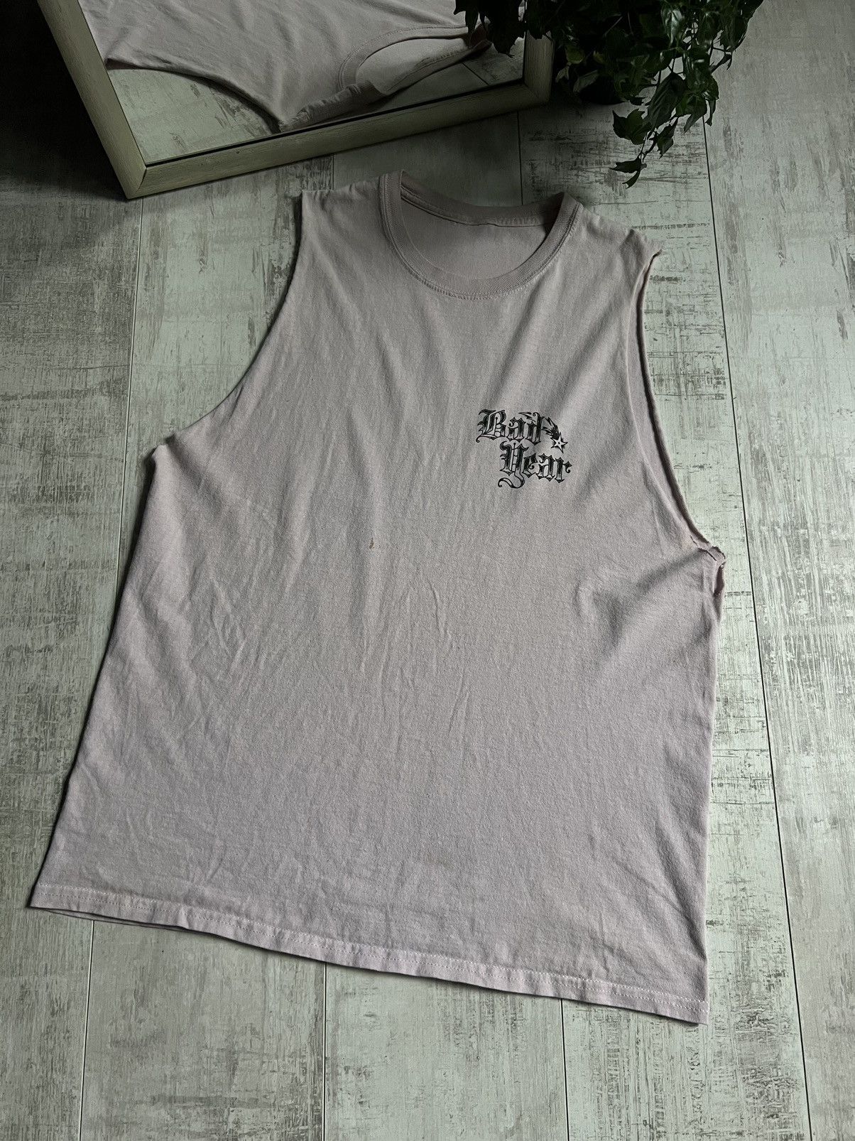 Vintage Vintage Bad Hear 00’s Jesus Shirt Tank Top Religion Ride Size US L / EU 52-54 / 3 - 2 Thumbnail