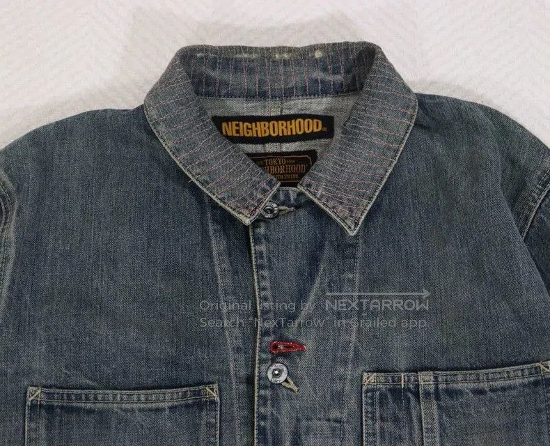 Neighborhood Neighborhood 18ss Savage Coverall Denim Jacket. Size US XL / EU 56 / 4 - 3 Thumbnail