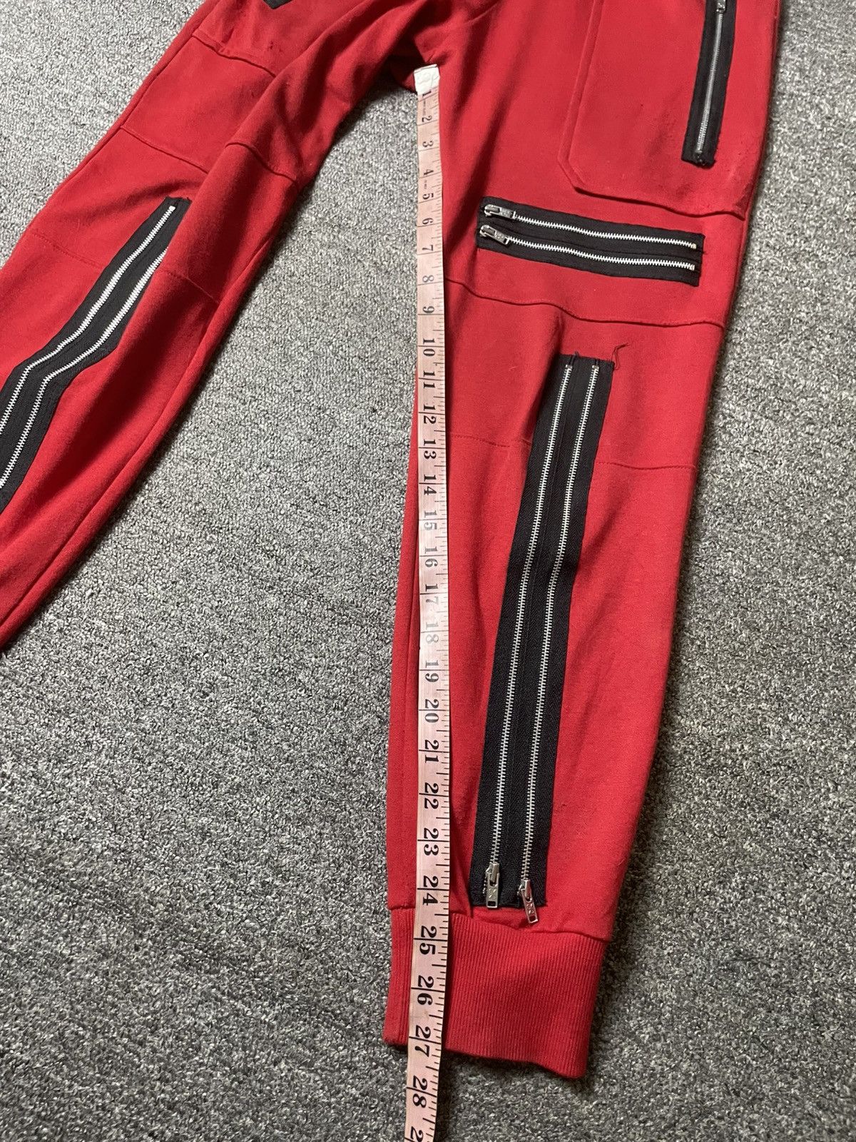 99%IS- Vintage 99%-IS Multizip Jogger Pants (150) Size US 27 - 9 Thumbnail