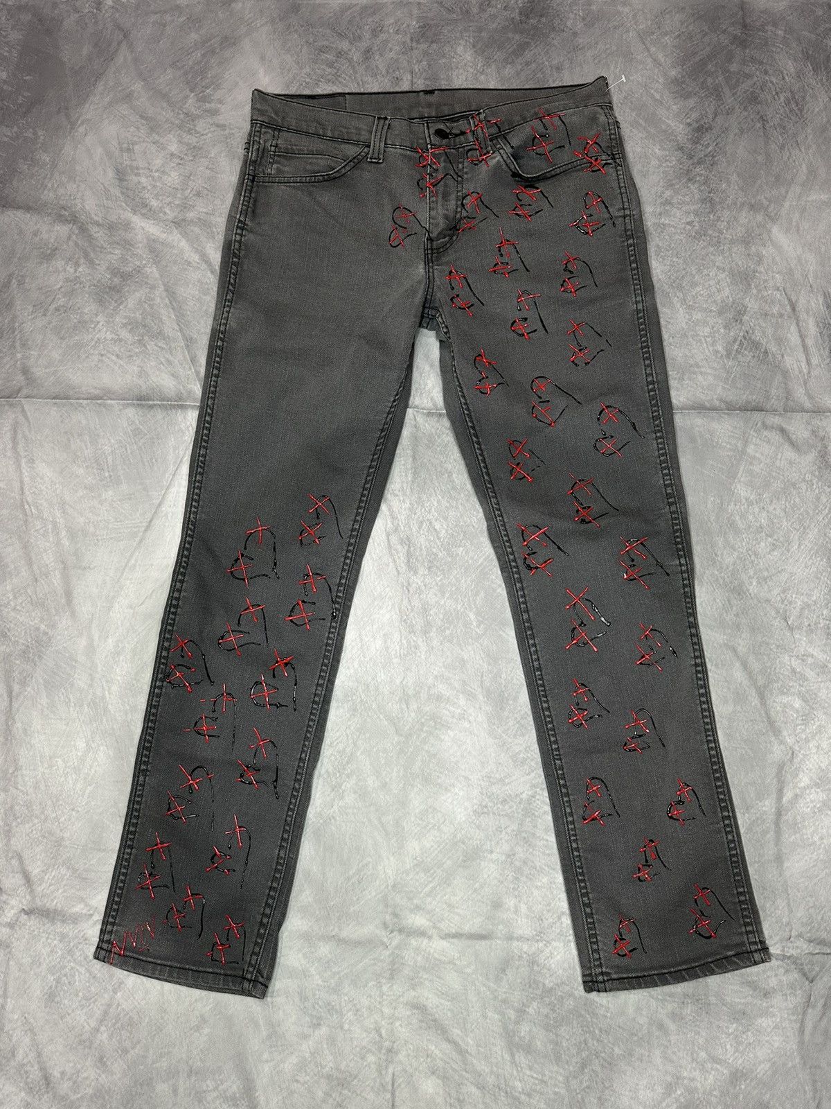 Levi's × Vintage Levi’s Custom jeans Size US 32 / EU 48 - 1 Thumbnail