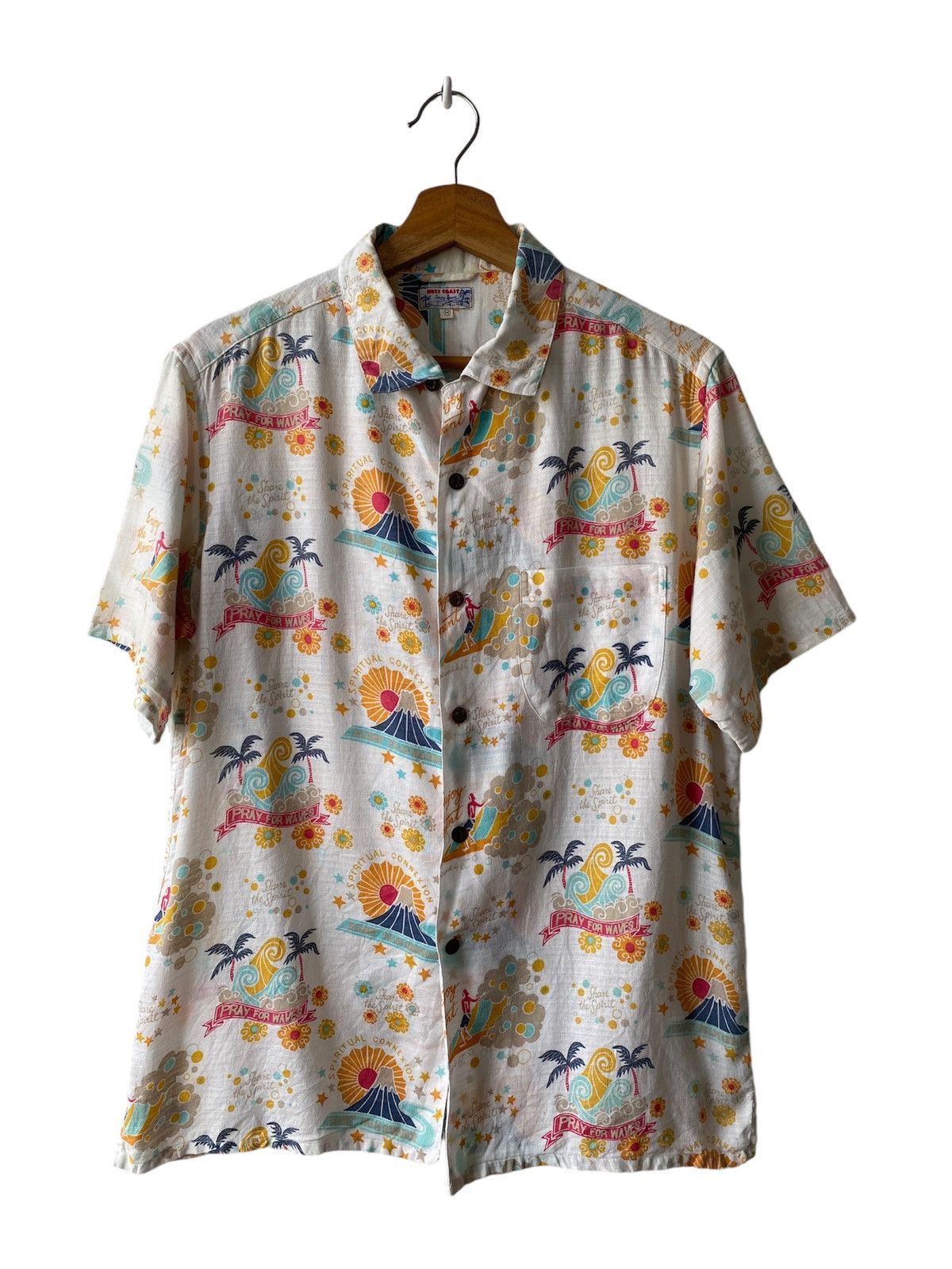 Beams Plus × Japanese Brand × Sunny Sports 2000s - Beams x Sunny Sports 30th Anniversary Hawaiian Shirt Size US M / EU 48-50 / 2 - 2 Thumbnail
