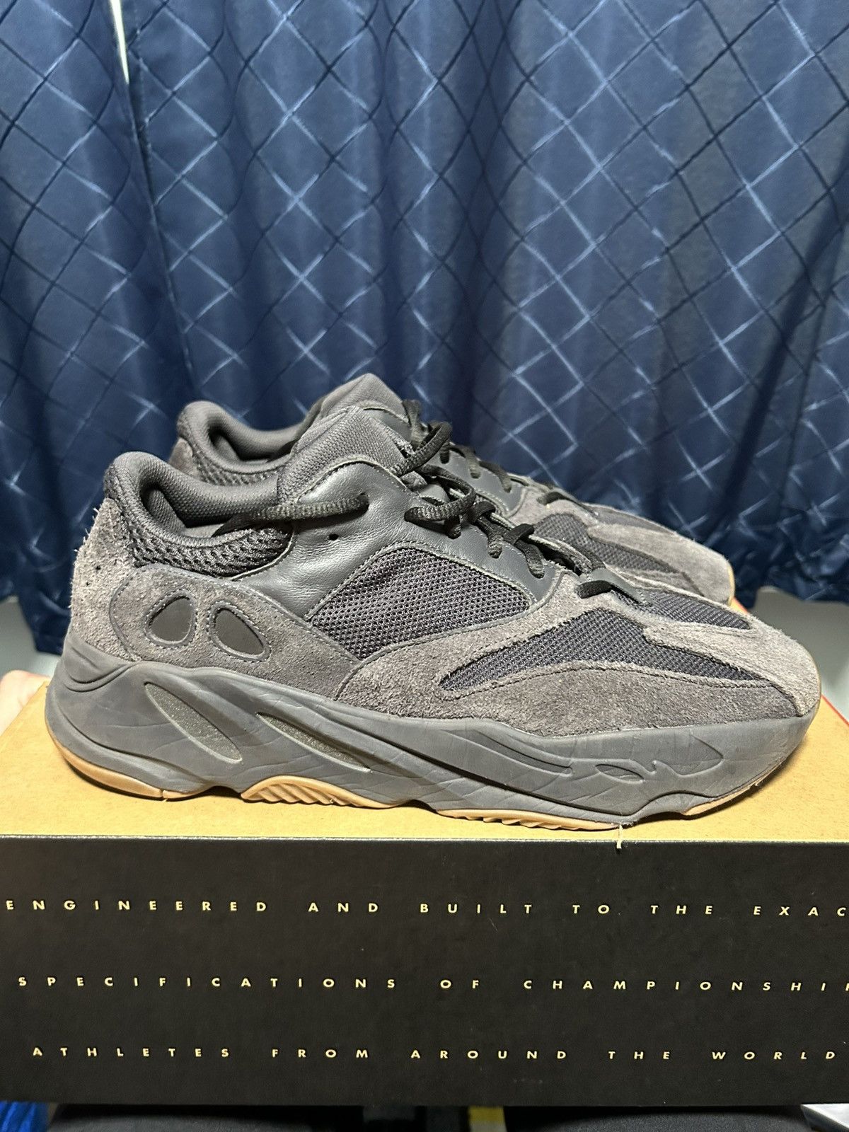 Yeezy Yeezy 700 utility black Size US 12 / EU 45 - 1 Thumbnail