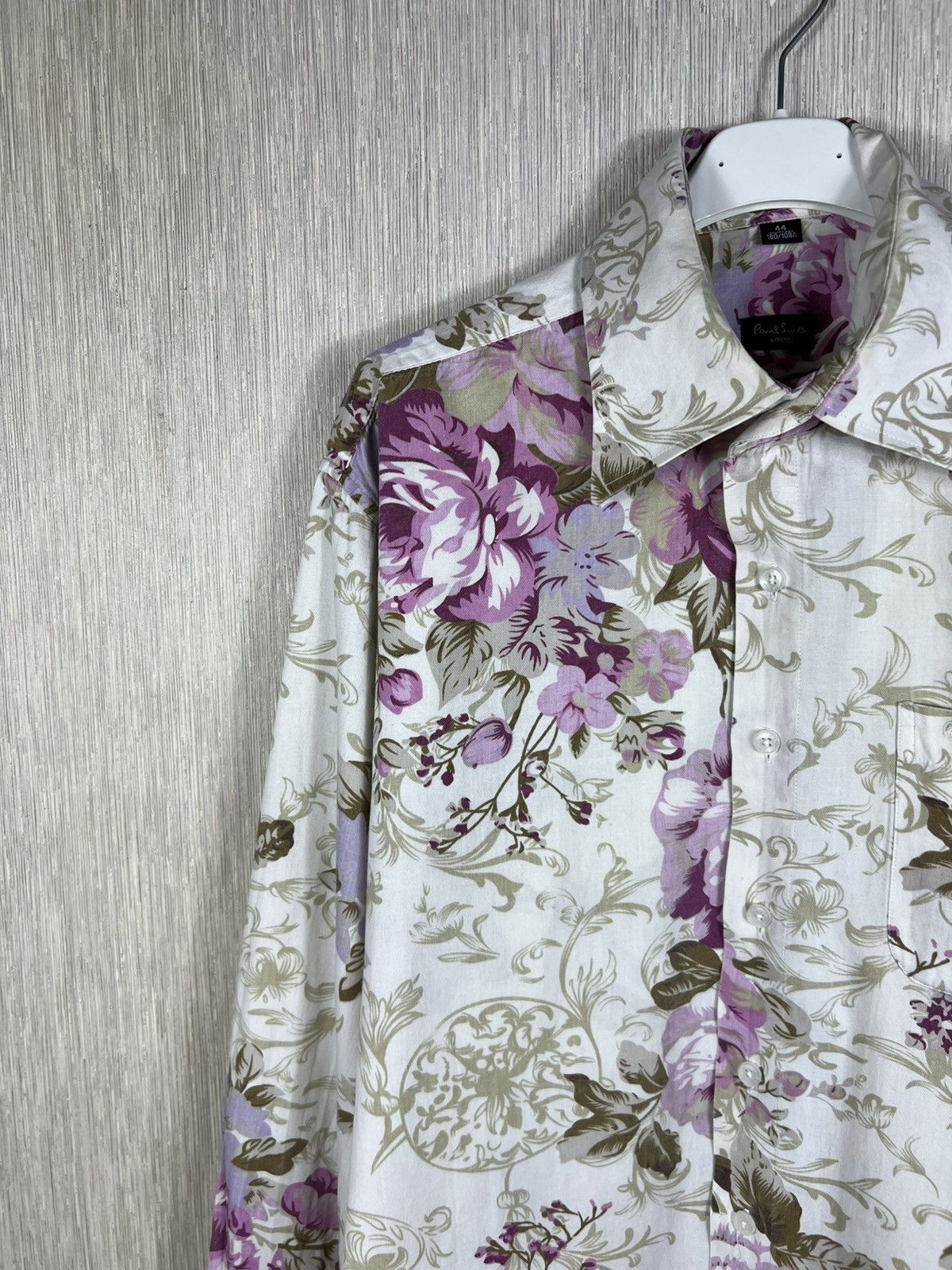 Paul Smith Vintage Paul Smith floral full print shirt designer pocket Size US L / EU 52-54 / 3 - 4 Thumbnail