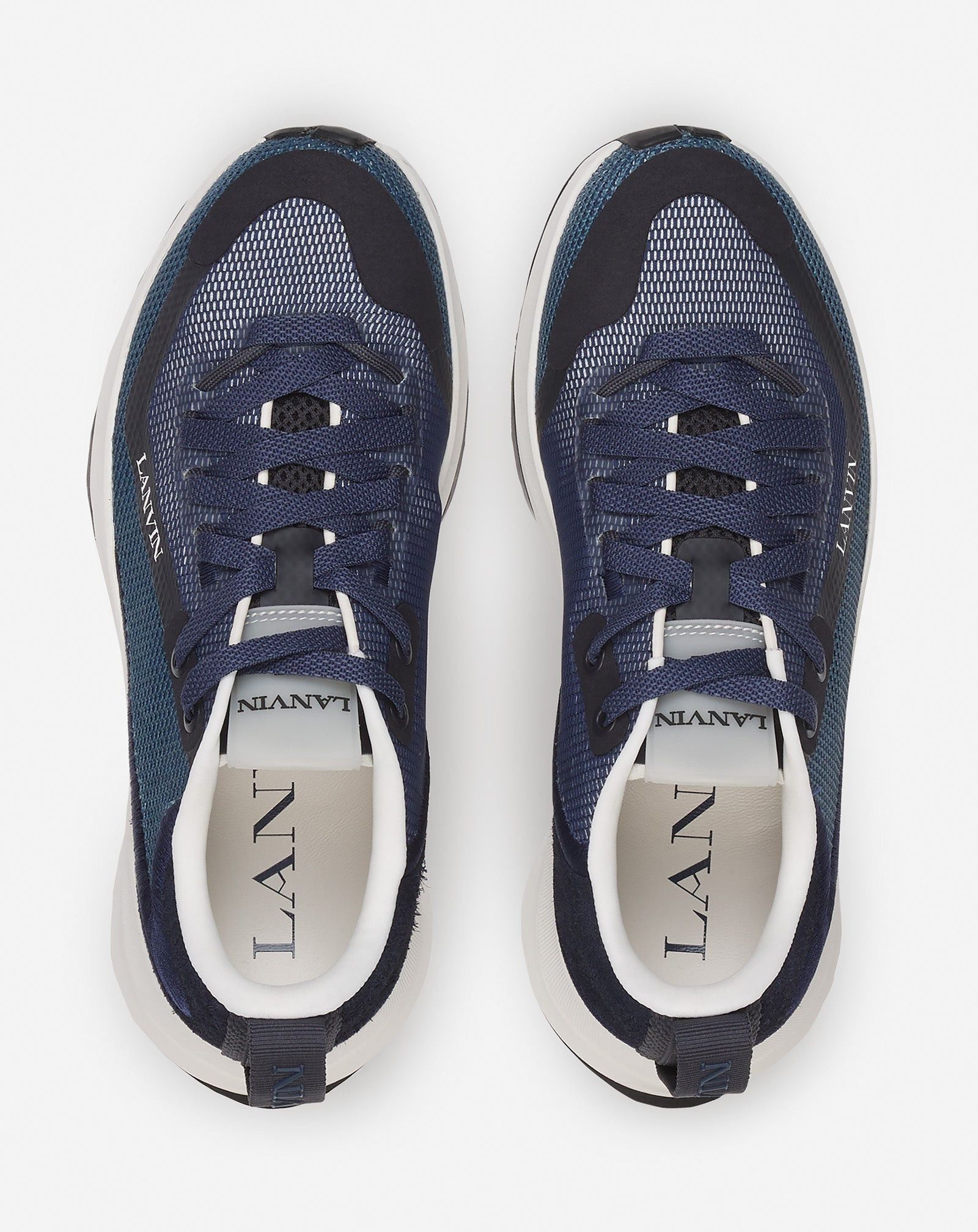 Lanvin o1w1db10226 L-I Mesh Sneakers in Multicolor Size US 5 / EU 37 - 3 Thumbnail