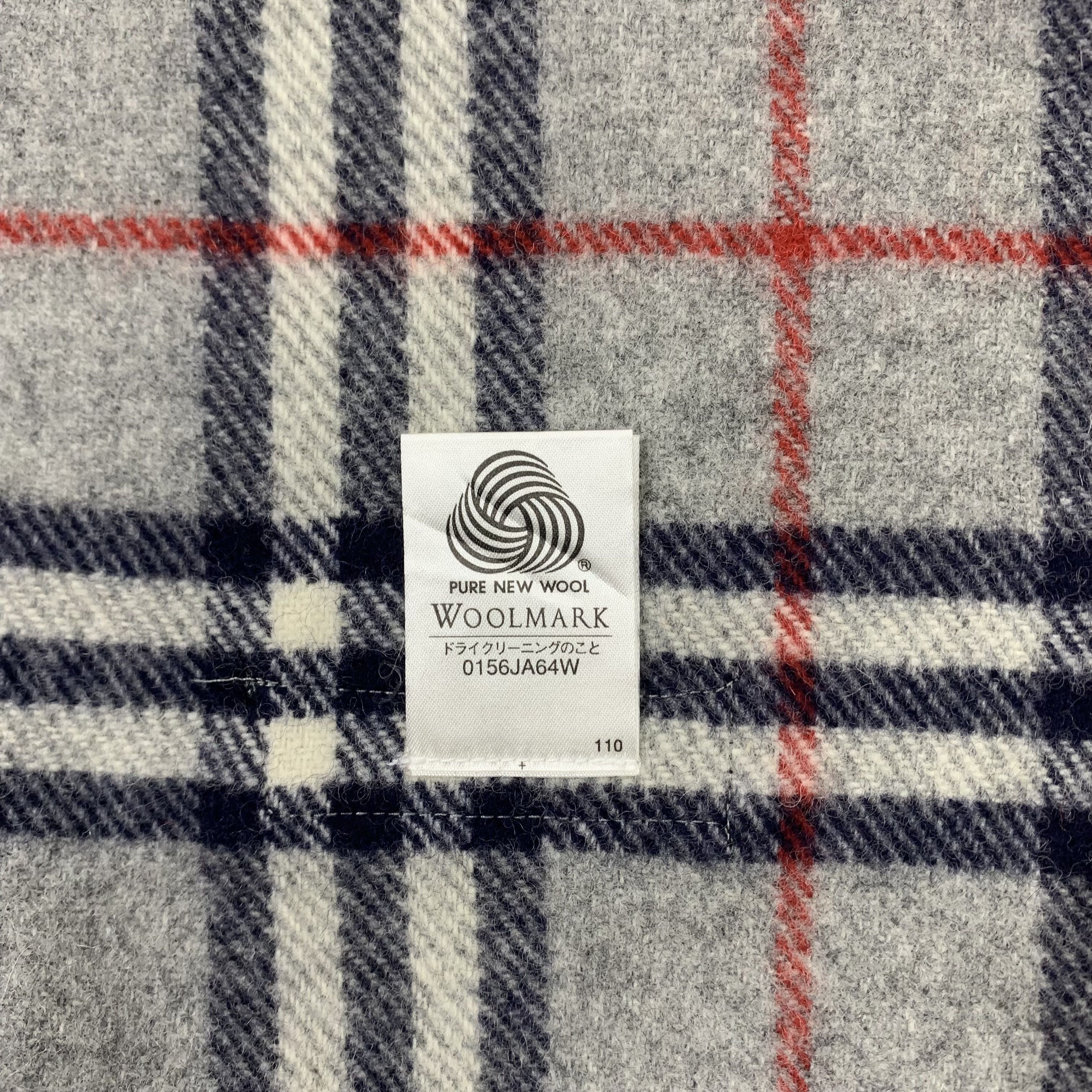 Burberry Burberry Scarf Wool Muffler Neck Wrap BL9304 Size ONE SIZE - 7 Thumbnail