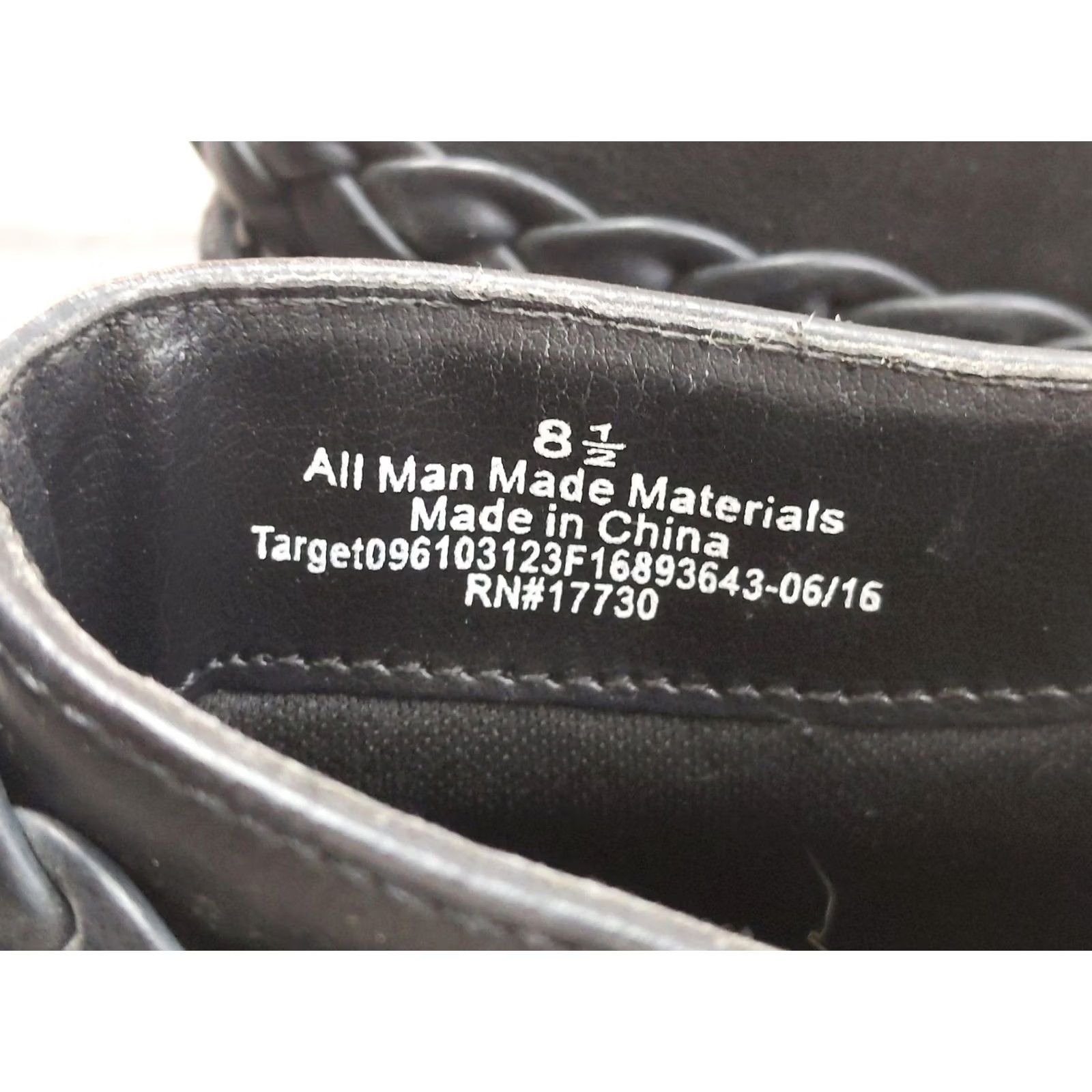 Vintage DV Womens Western Ankle Boots 8.5 Buckle Studded Black Synthetic Zip Casual Shoes Shoes West 39 Size US 9 / IT 39 - 3 Thumbnail