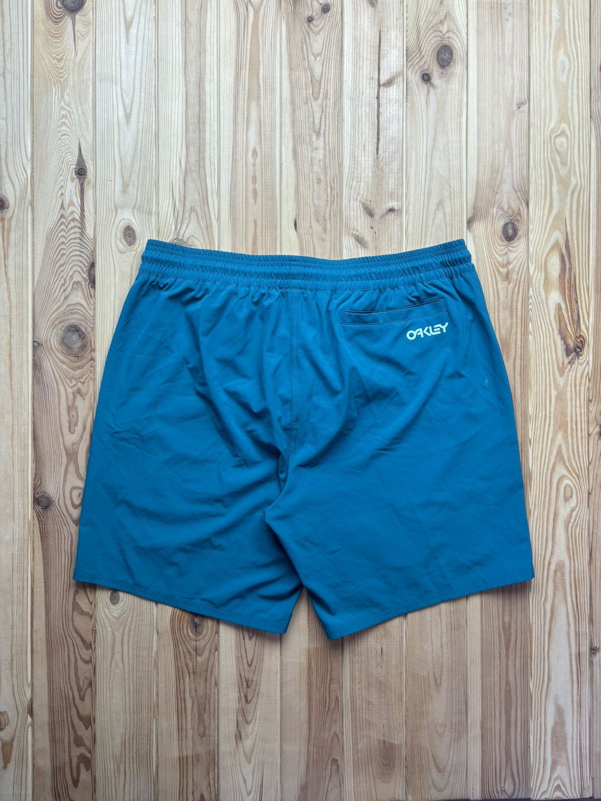 Oakley Shorts - swimming trunks Oakley Blue Logo Size US 32 / EU 48 - 2 Thumbnail