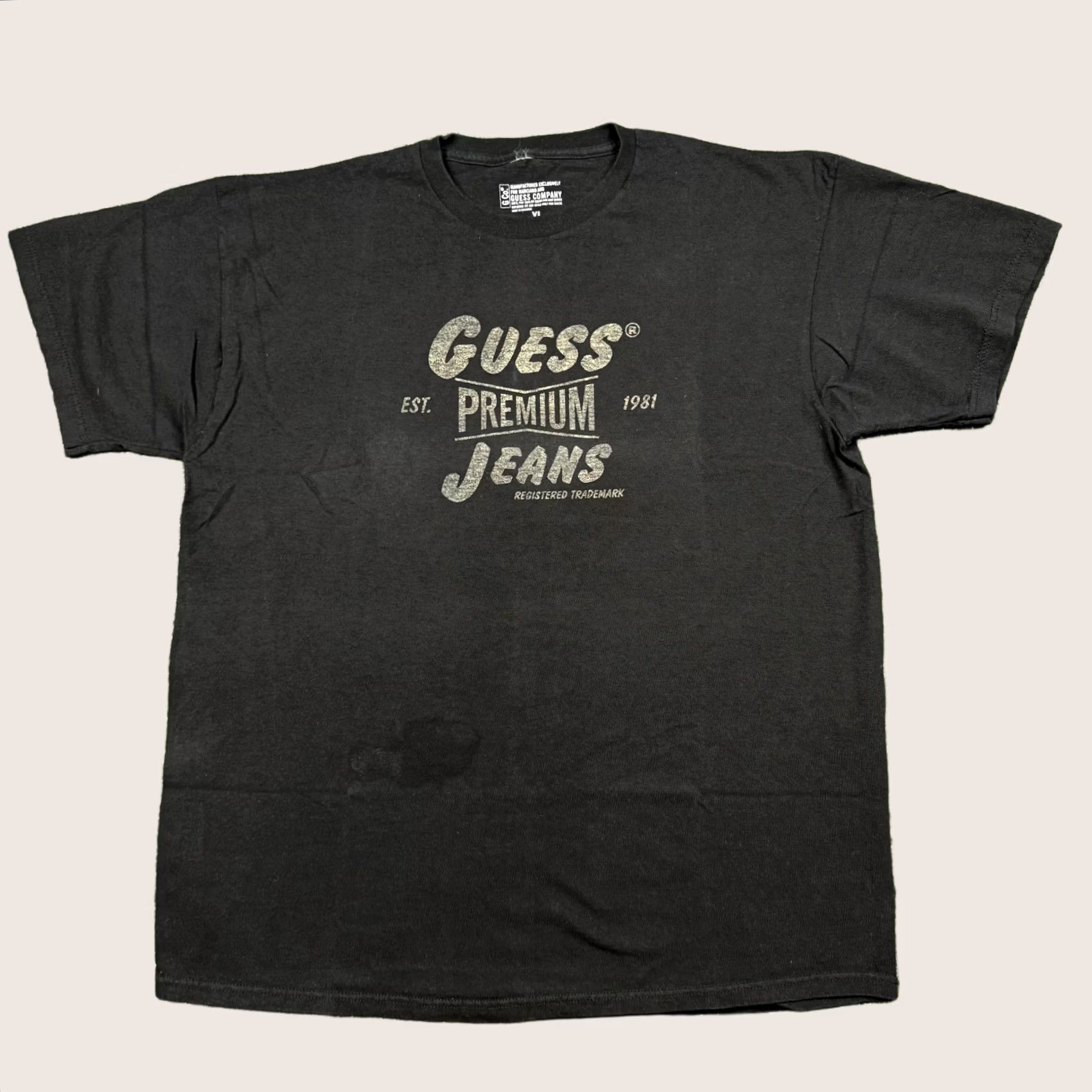 Guess × Places + Faces Guess x Places + Faces Reflective Striped