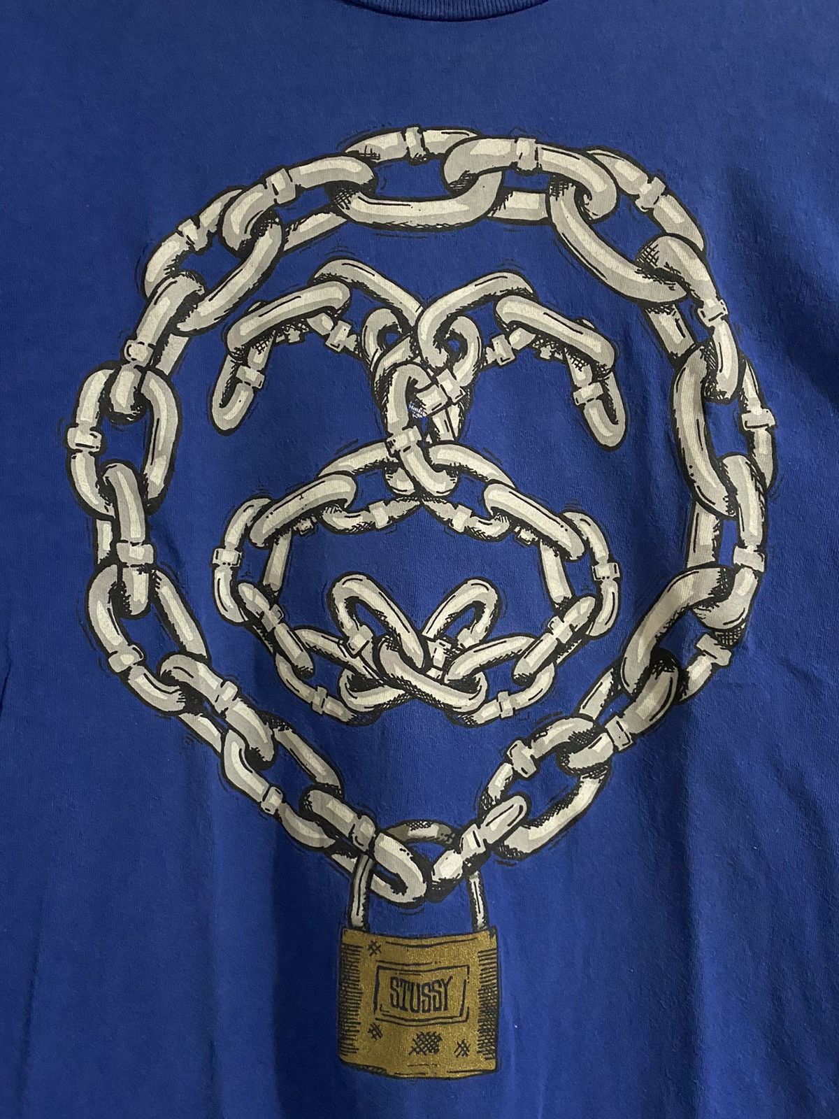 Stussy 2000s stussy x chain gang longsleeve rare collection Size US M / EU 48-50 / 2 - 3 Thumbnail