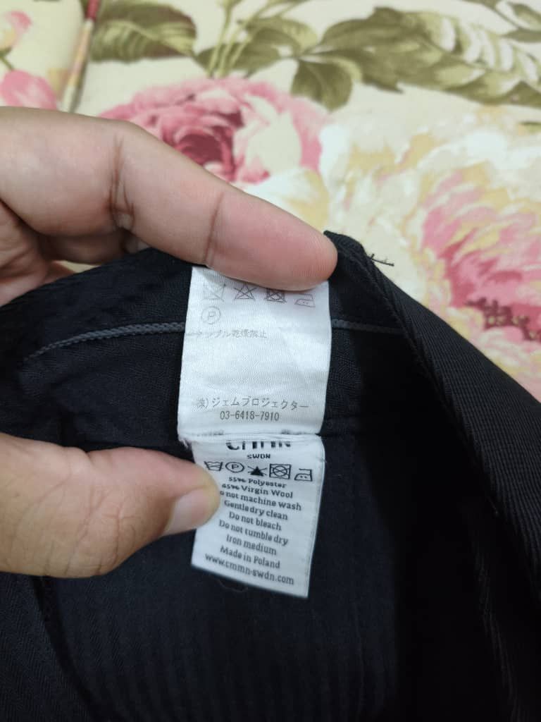 CMMN SWDN CMMN Sweden rare designer pant Size US 30 / EU 46 - 11 Thumbnail
