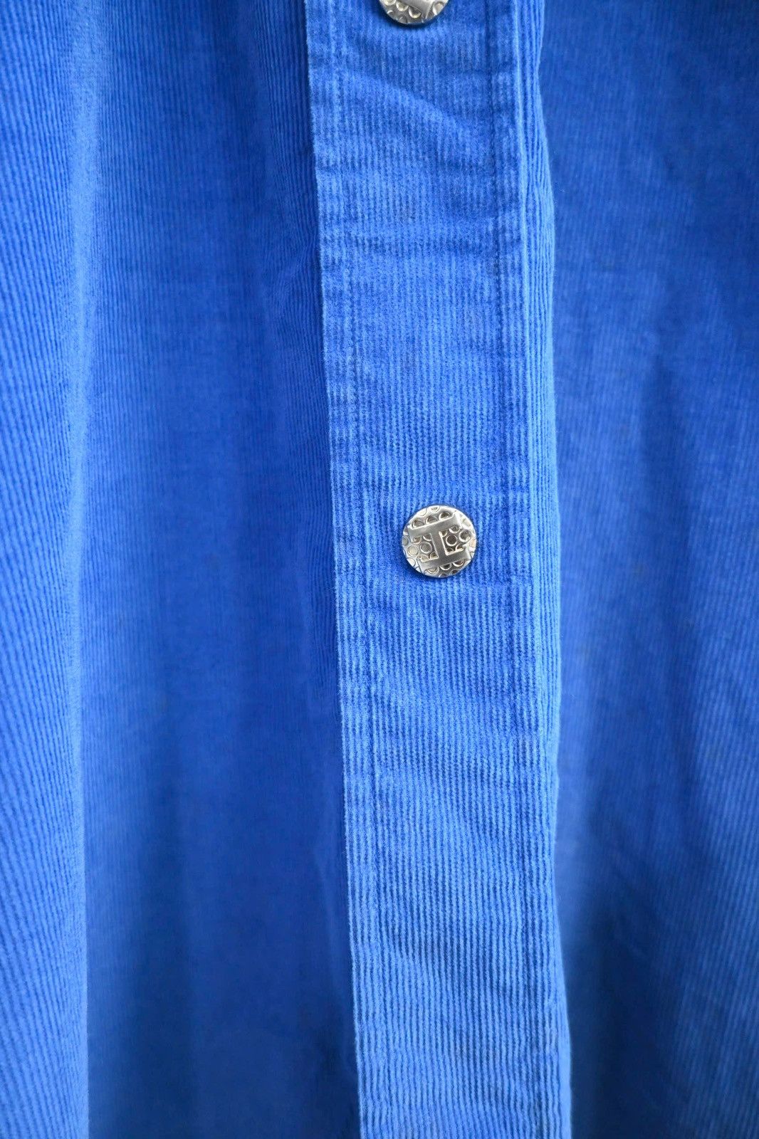 Hermes Hermes Blue Corduroy Shirt Size US M / EU 48-50 / 2 - 4 Thumbnail