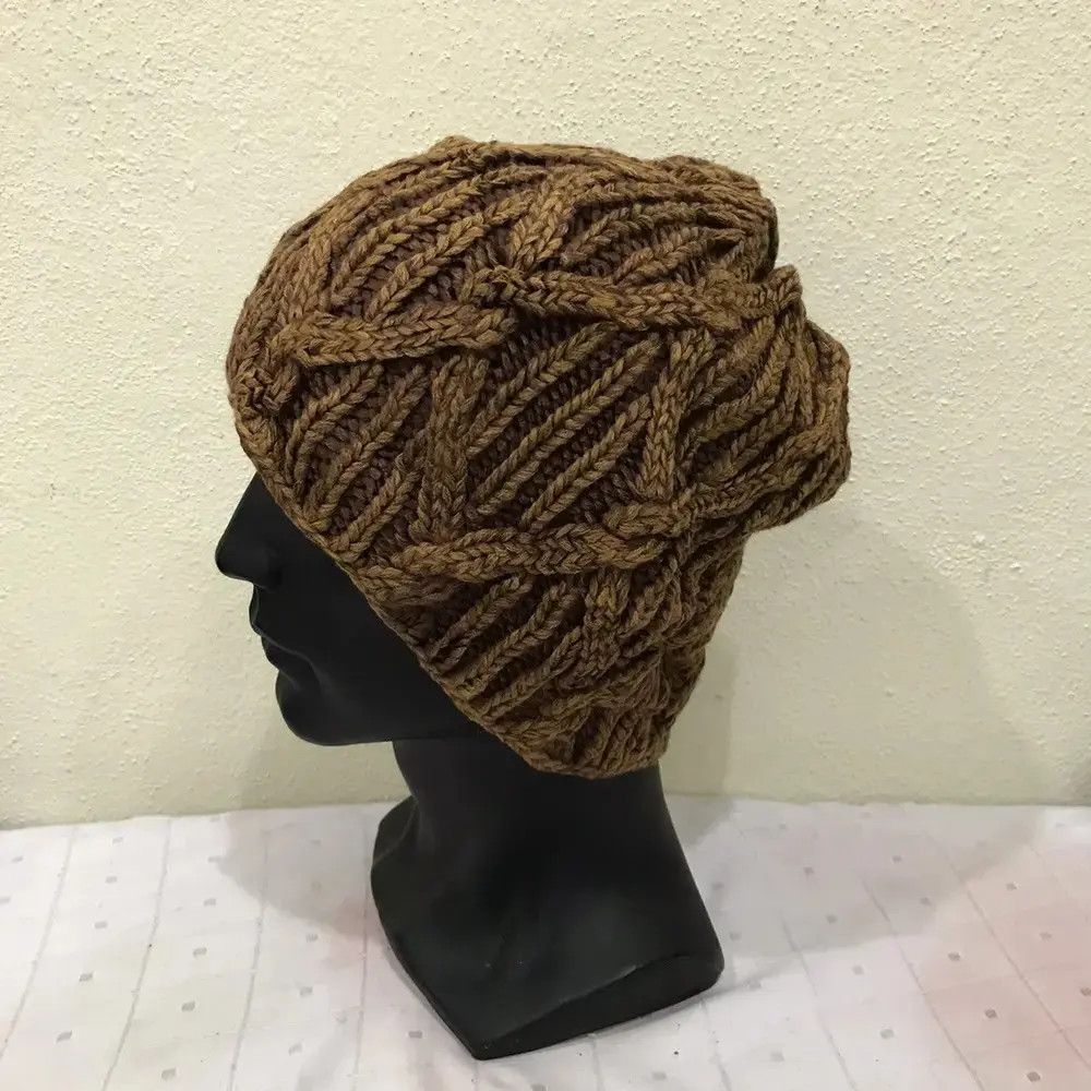 Stussy Stussy Rare Design Knit Beanie Hat Size ONE SIZE - 3 Thumbnail