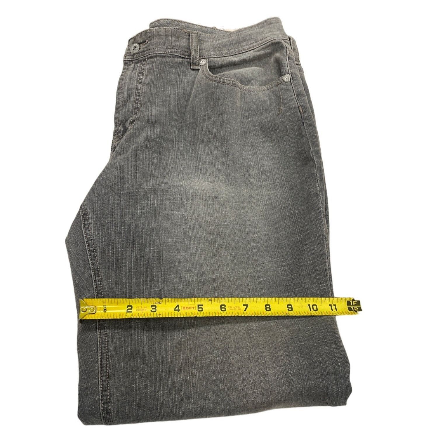 Chicos Chicos Platinum Women's Jeans Rhinestone pockets Size 3 SKU Size 25" / US 0 / IT 36 - 4 Thumbnail