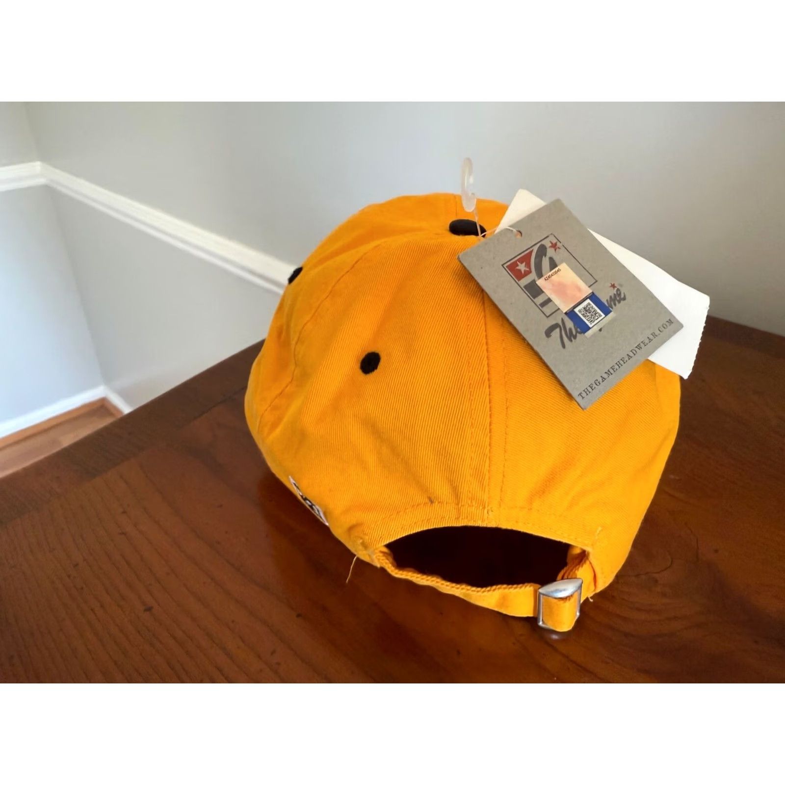 Vintage Appalachian State Mountaineers Lowes Werner Sponsorship Black Baseball Cap Hat Size ONE SIZE - 3 Thumbnail