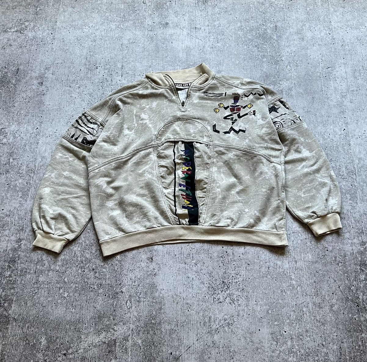 Adidas 80s 90s Adidas Take Off Vintage Tracksuit Size US XL / EU 56 / 4 - 2 Thumbnail