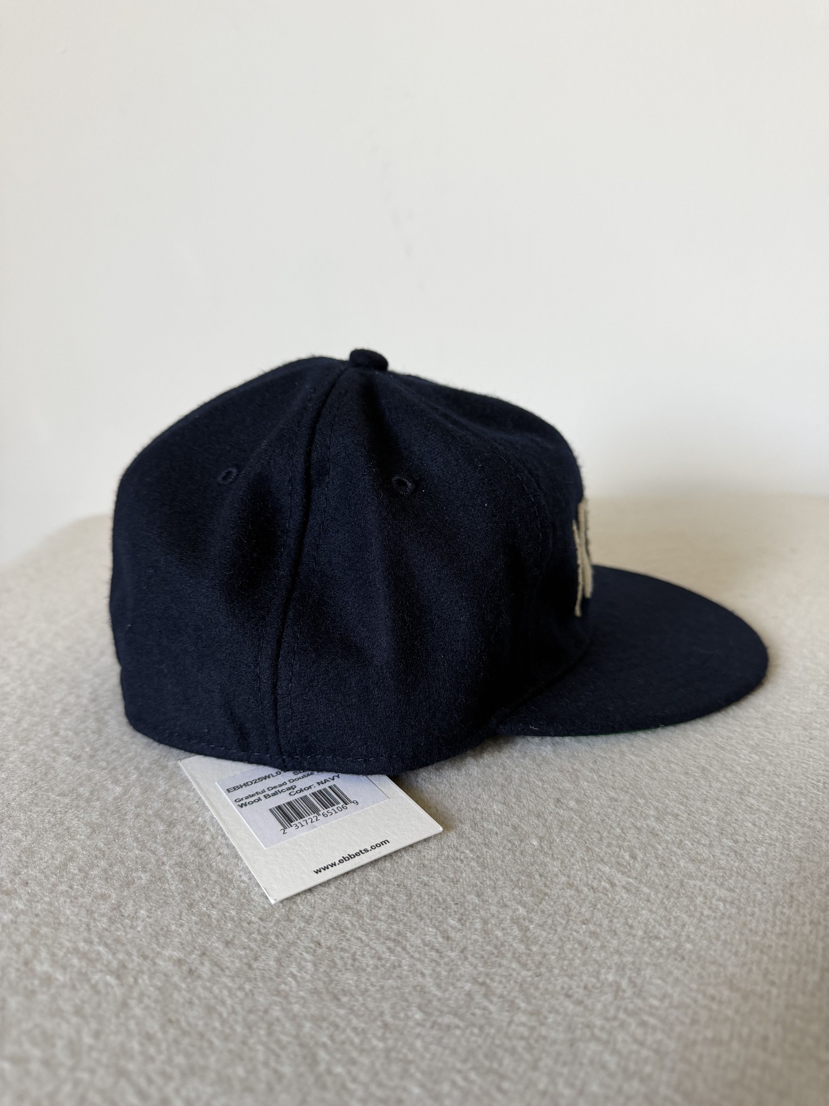 Ebbets Field Flannels 7 3/4 Ebbets Field Grateful Dead Double Bolt Fitted Hat Size ONE SIZE - 3 Thumbnail