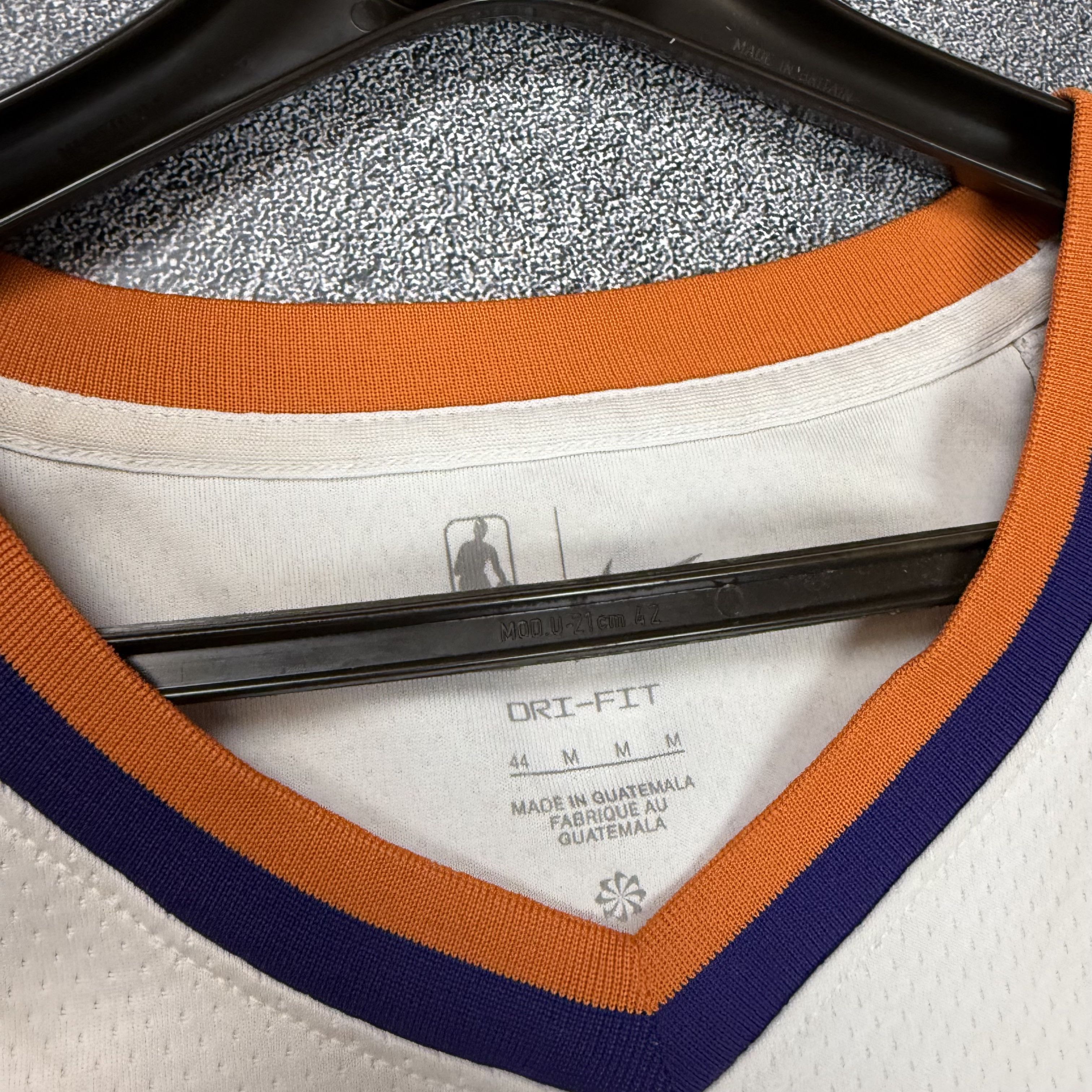 Nike Nike Devin Booker Suns Jersey #1 Size M White/Orange Size US M / EU 48-50 / 2 - 4 Thumbnail