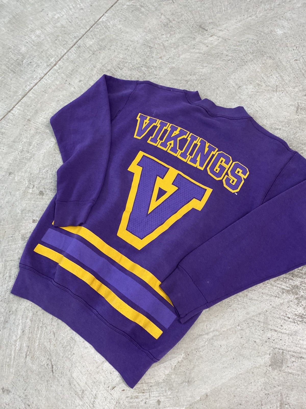 Salem Sportswear Salem Sports NFL Minnesota Vikings Crewneck Size US M / EU 48-50 / 2 - 5 Thumbnail