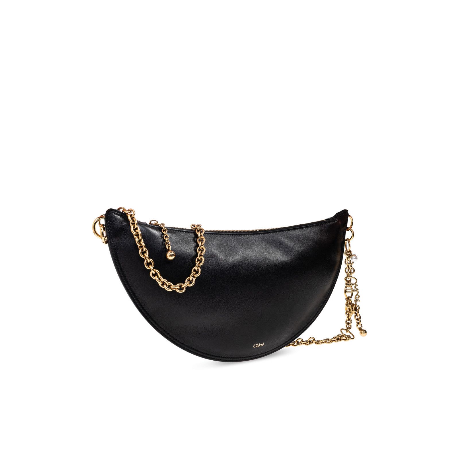 Chloe Chloe Icons Black Soft Leather Shoulder Bag New & Authentic Size ONE SIZE - 3 Thumbnail