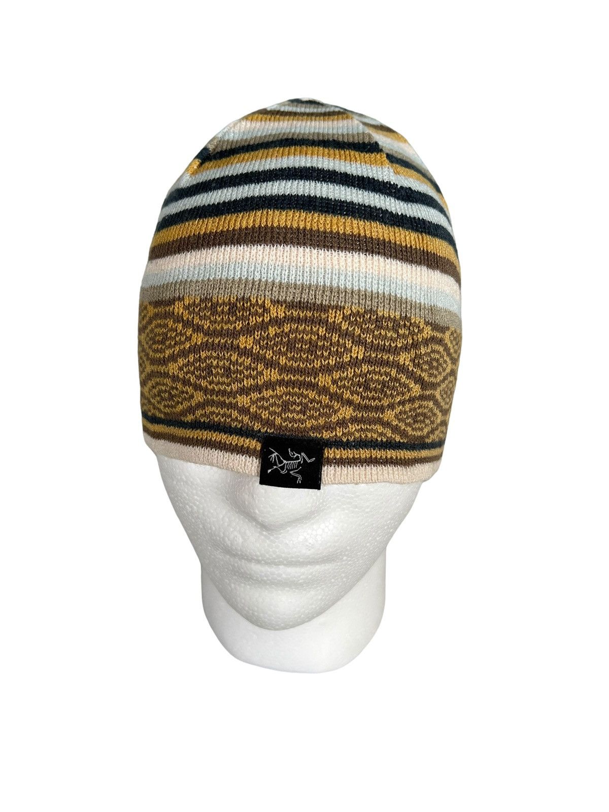 Arc'teryx Vtg Arc'teryx Multicolor Striped Beanie 50%wool 50%Acrylic Size ONE SIZE - 7 Thumbnail