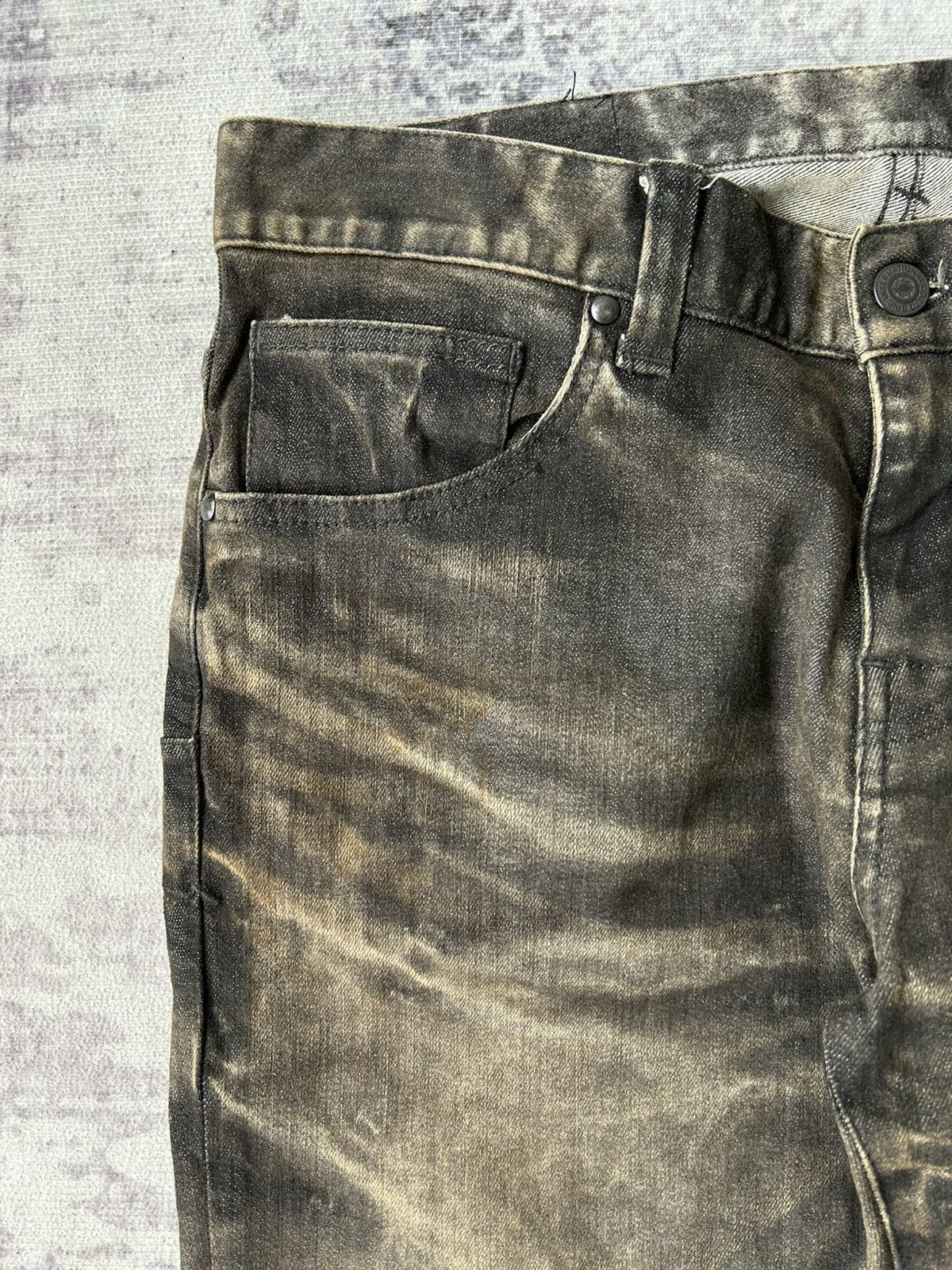 Tornado Mart Tornado Mart Acid Wash Punk Pants Size US 32 / EU 48 - 7 Thumbnail