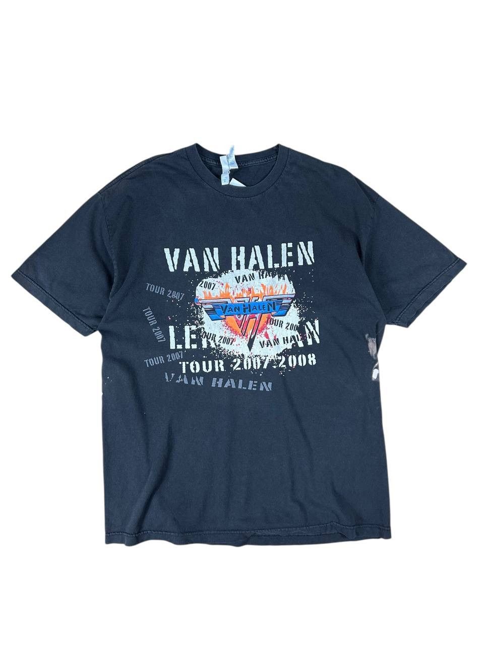 Band Tees Vintage Van Halen 2007/2008 Tour tee Size US XL / EU 56 / 4 - 4 Thumbnail